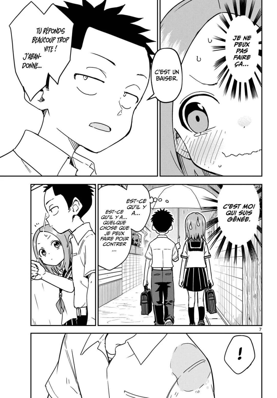 Karakai Jouzu (?) no Nishikata-san Chapitre 3: Partager un parapluie - Page 7