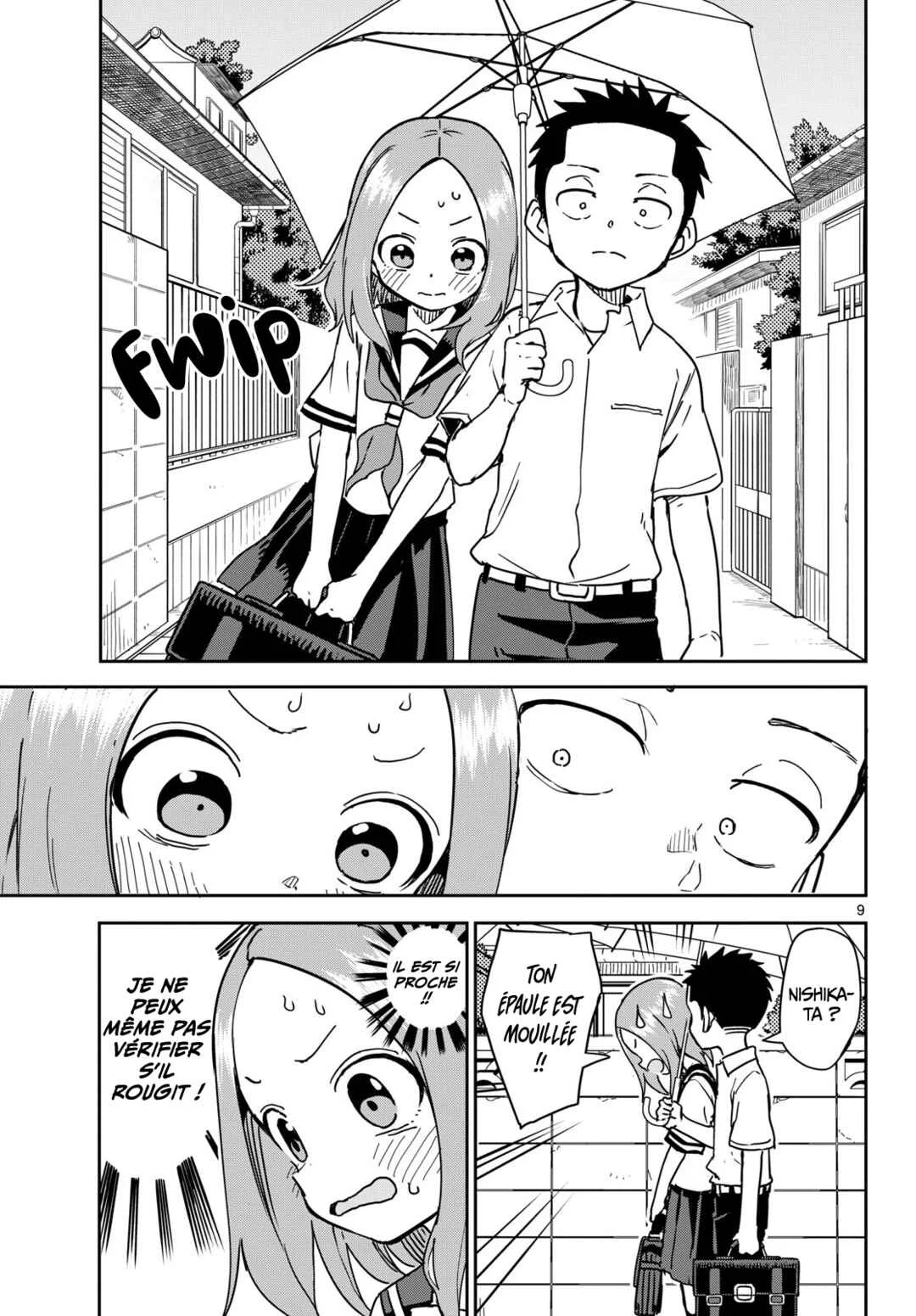 Karakai Jouzu (?) no Nishikata-san Chapitre 3: Partager un parapluie - Page 9