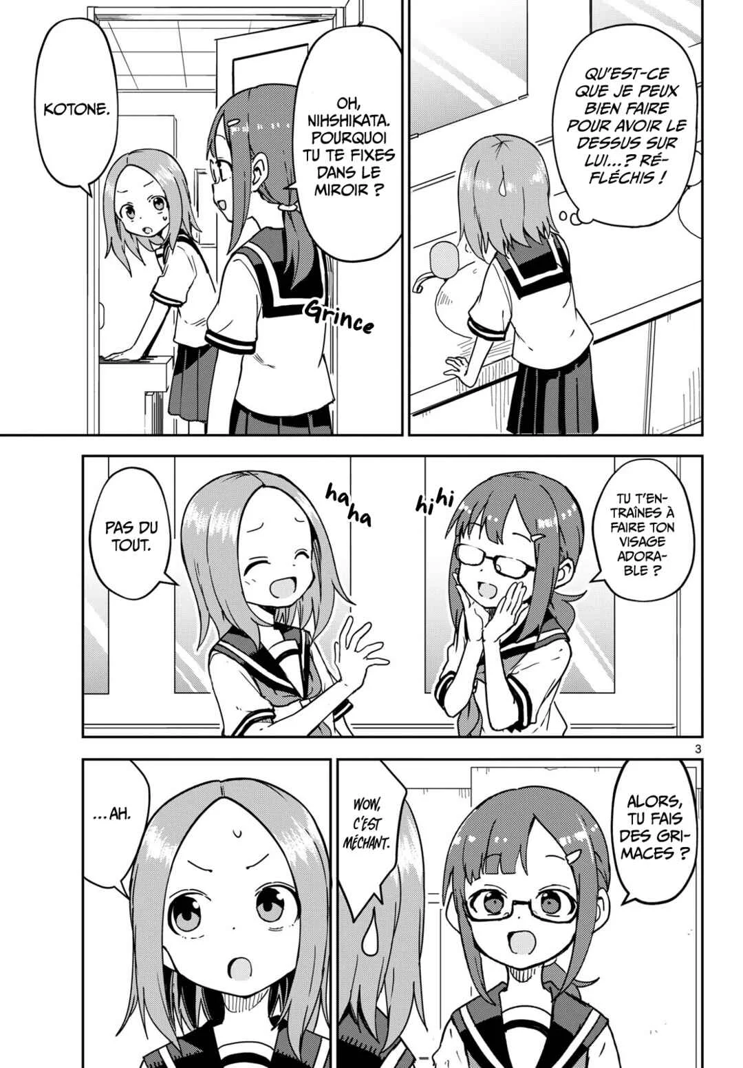 Karakai Jouzu (?) no Nishikata-san Chapitre 4: Grimaces - Page 2