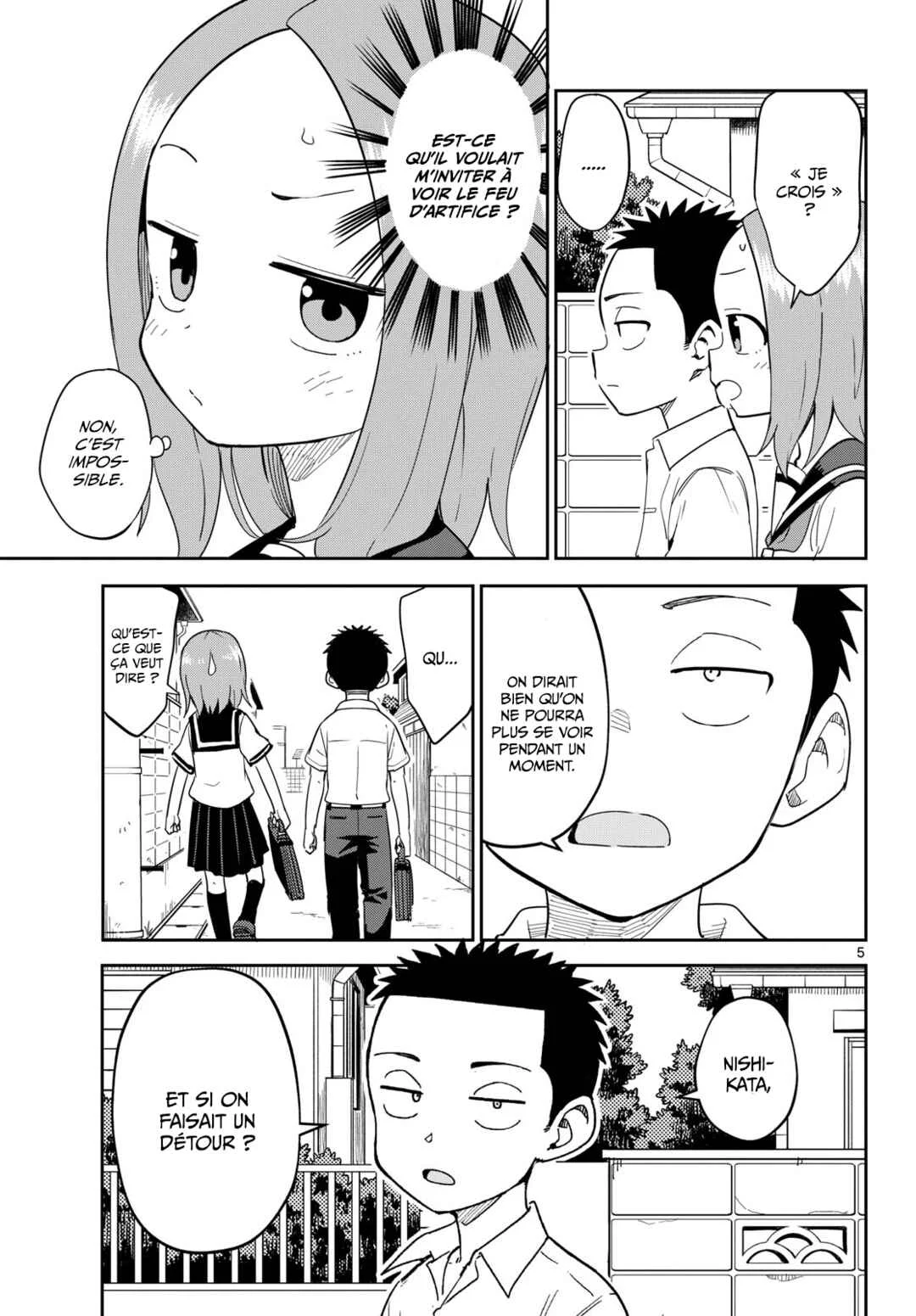 Karakai Jouzu (?) no Nishikata-san Chapitre 8: Souvenirs - Page 5