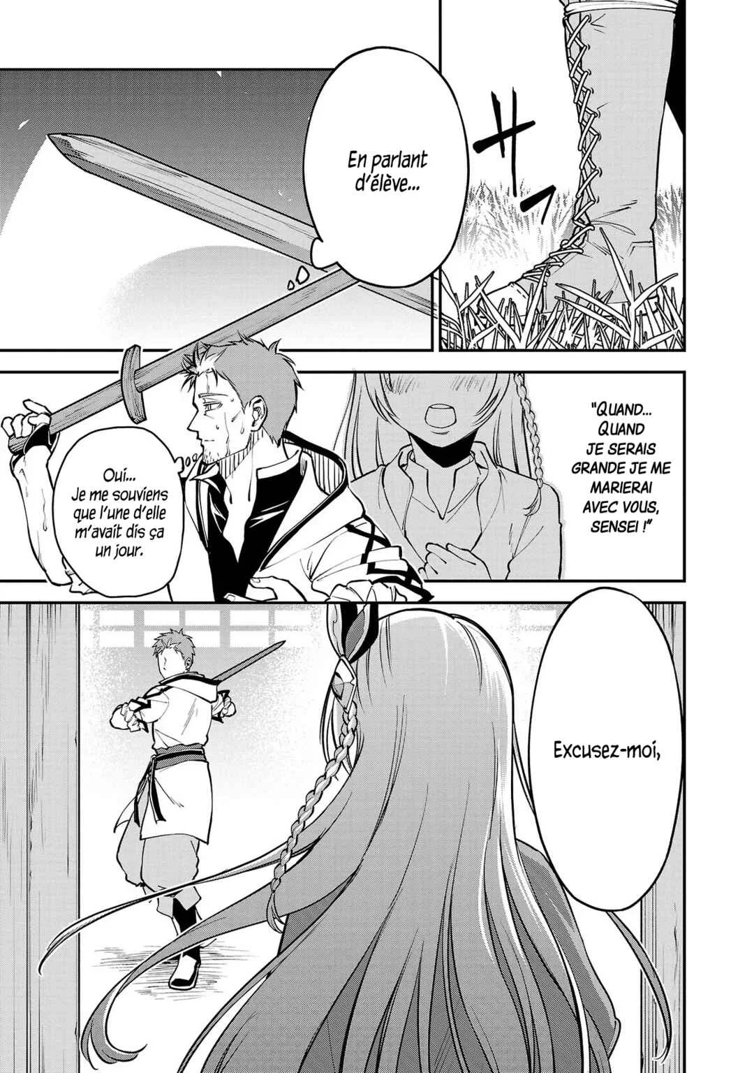 Katainaka no Ossan, Kensei ni Naru ~Tada no Inaka no Kenjutsu Shihan Datta noni, Taisei Shita Deshi-tachi ga Ore wo Hottekurenai Ken~ Chapitre 1 - Page 11