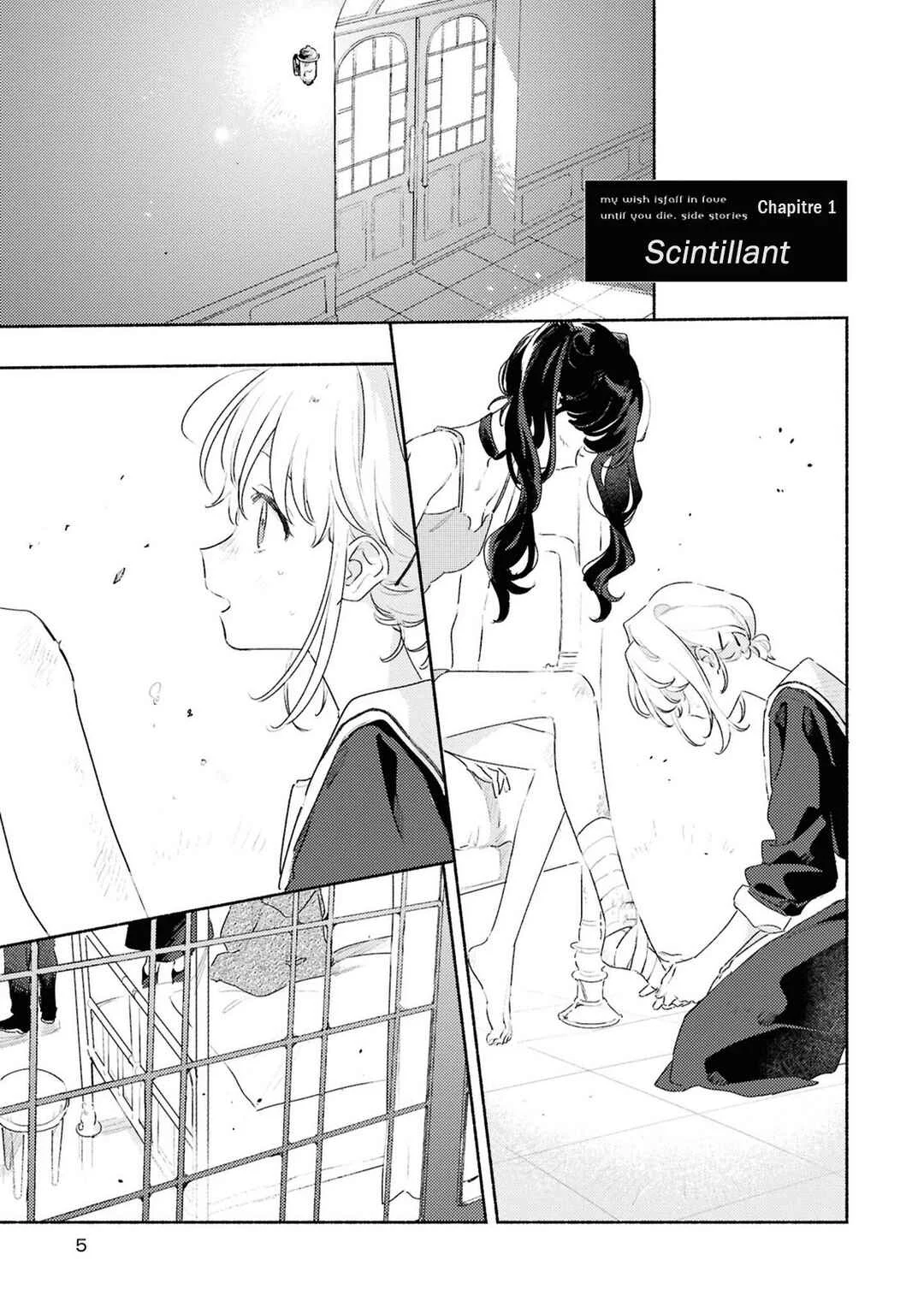 Kimi ga Shinu made Koi wo Shitai Side Stories Chapitre 1: Scintillant - Page 1