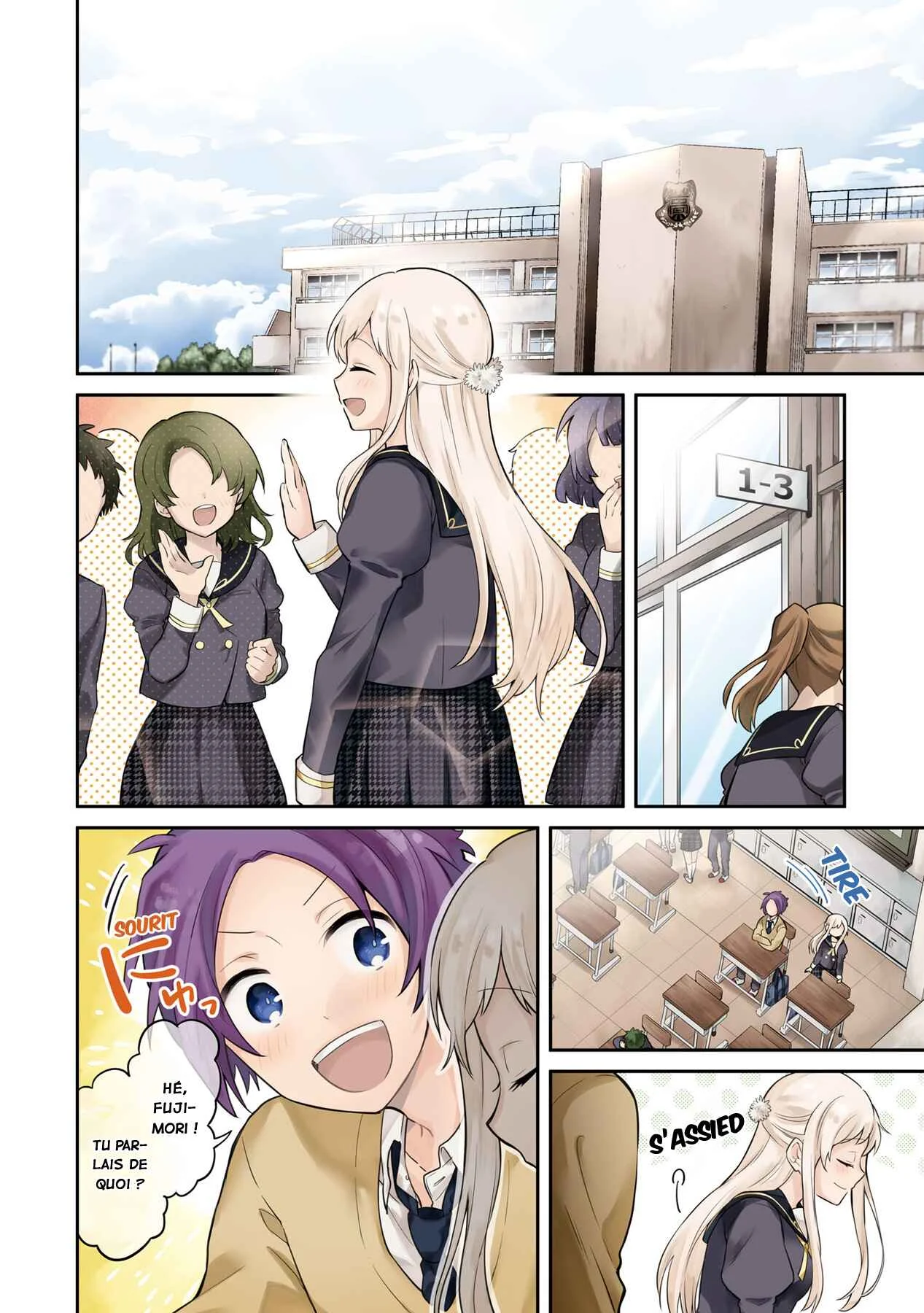 Kimi no Yokogao shika Mirenai Chapitre 1: La fille qui m'obsède - Page 3