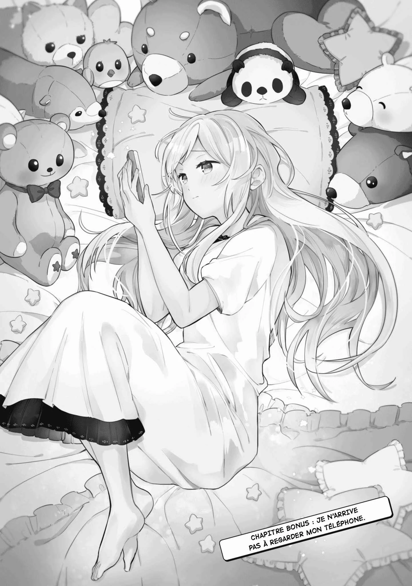 Kimi no Yokogao shika Mirenai Chapitre 8.5: Je n'arrive pas à regarder mon téléphone - Page 2