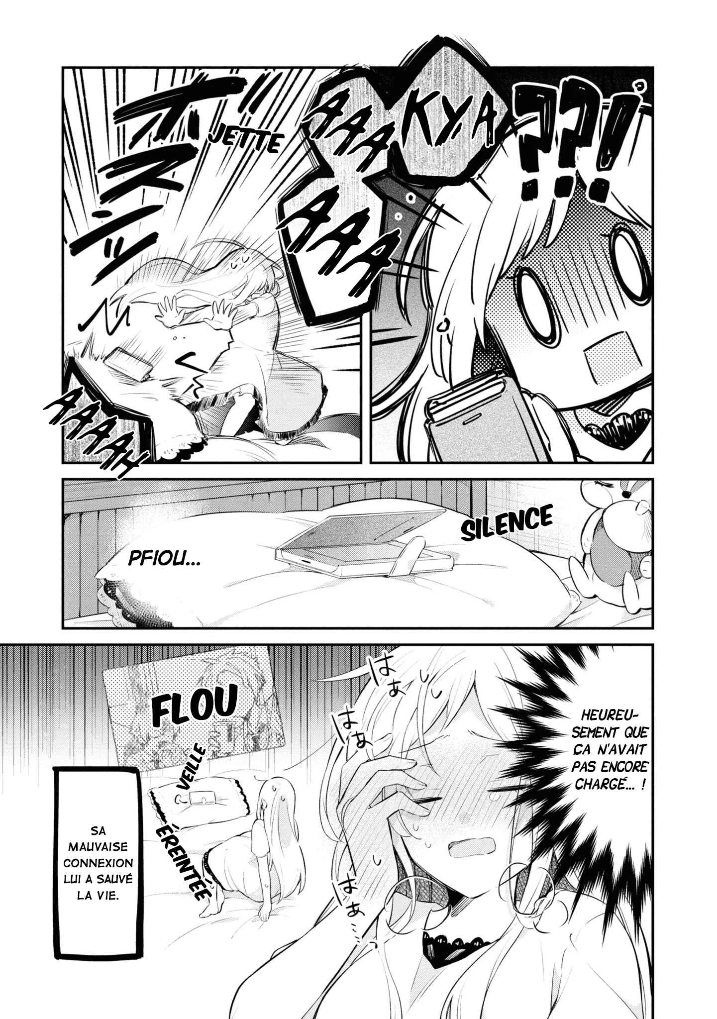 Kimi no Yokogao shika Mirenai Chapitre 8.5: Je n'arrive pas à regarder mon téléphone - Page 7