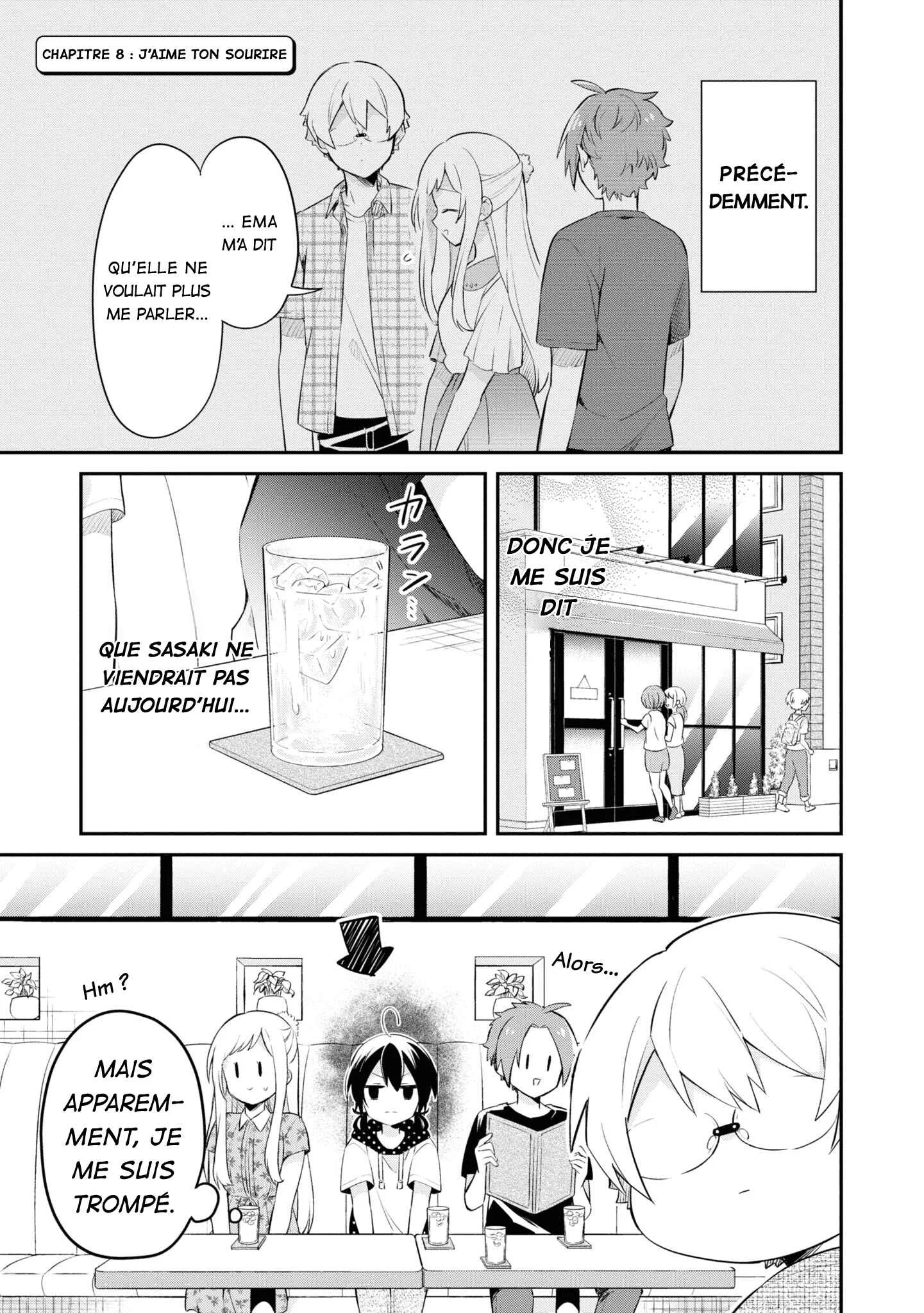 Kimi no Yokogao shika Mirenai Chapitre 8: J'aime ton sourire - Page 1