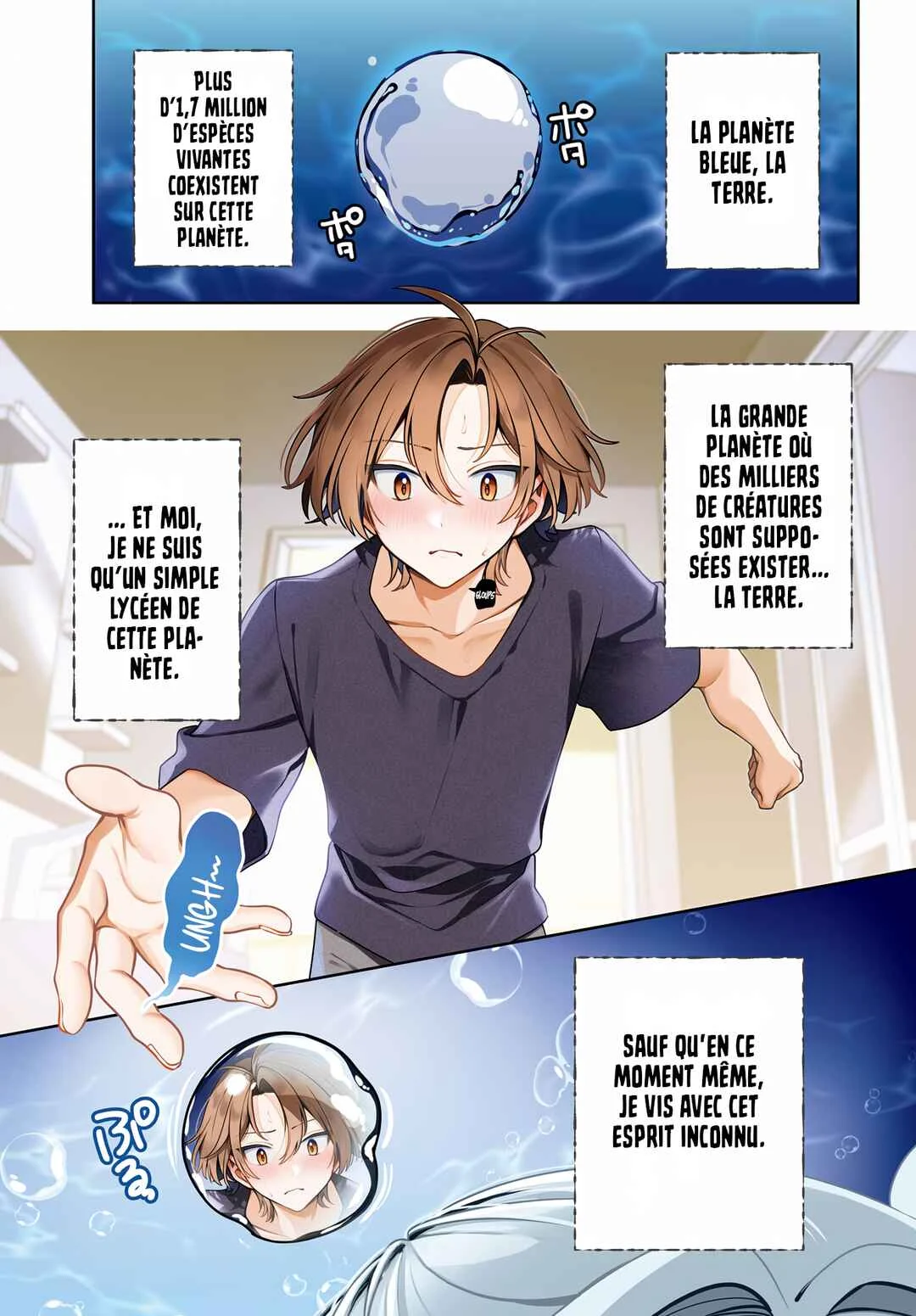 Kimi to Sumitai Undine Chapitre 1: Urin et Shimizu - Page 1