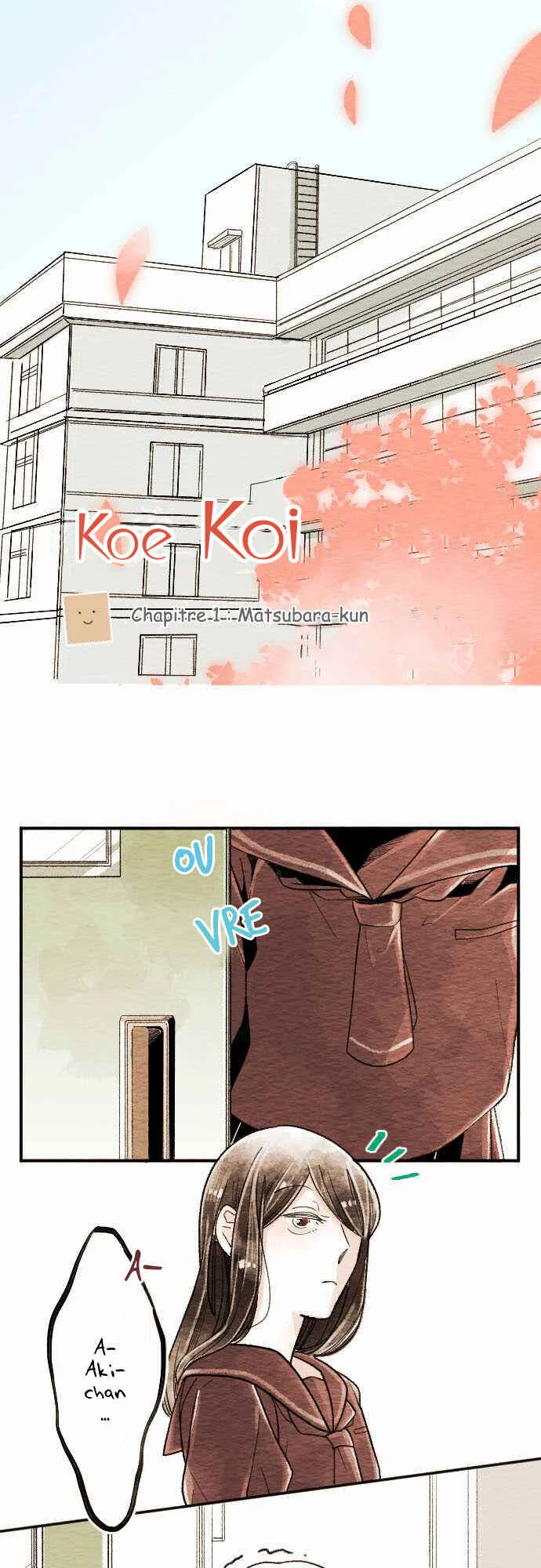 Koe Koi Chapitre 1: Matsubara-kun - Page 3