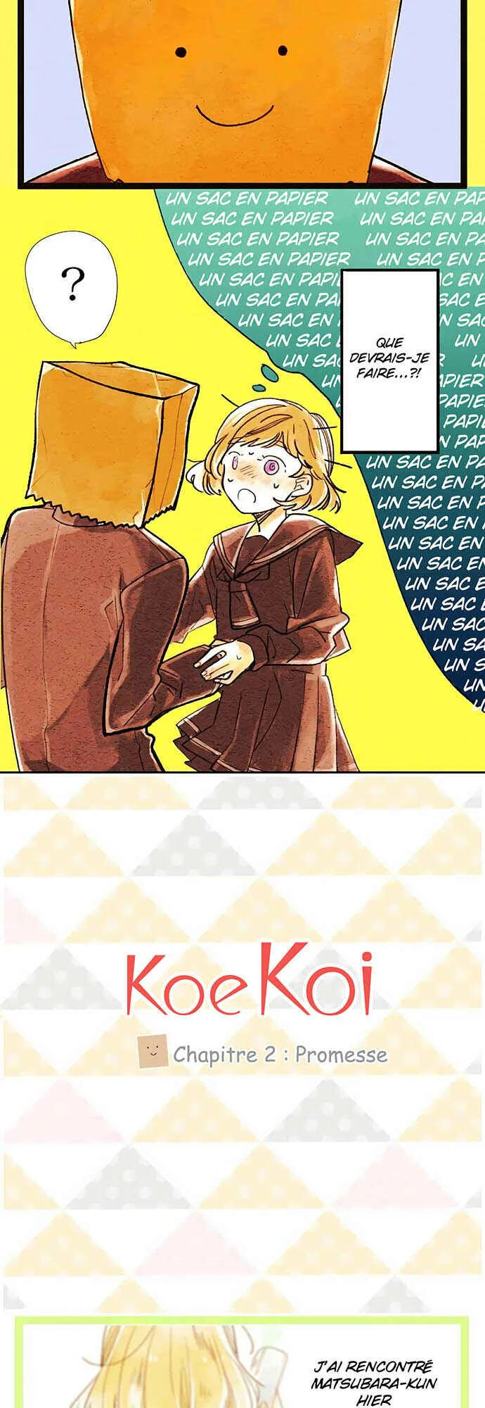 Koe Koi Chapitre 2: Promesse - Page 2