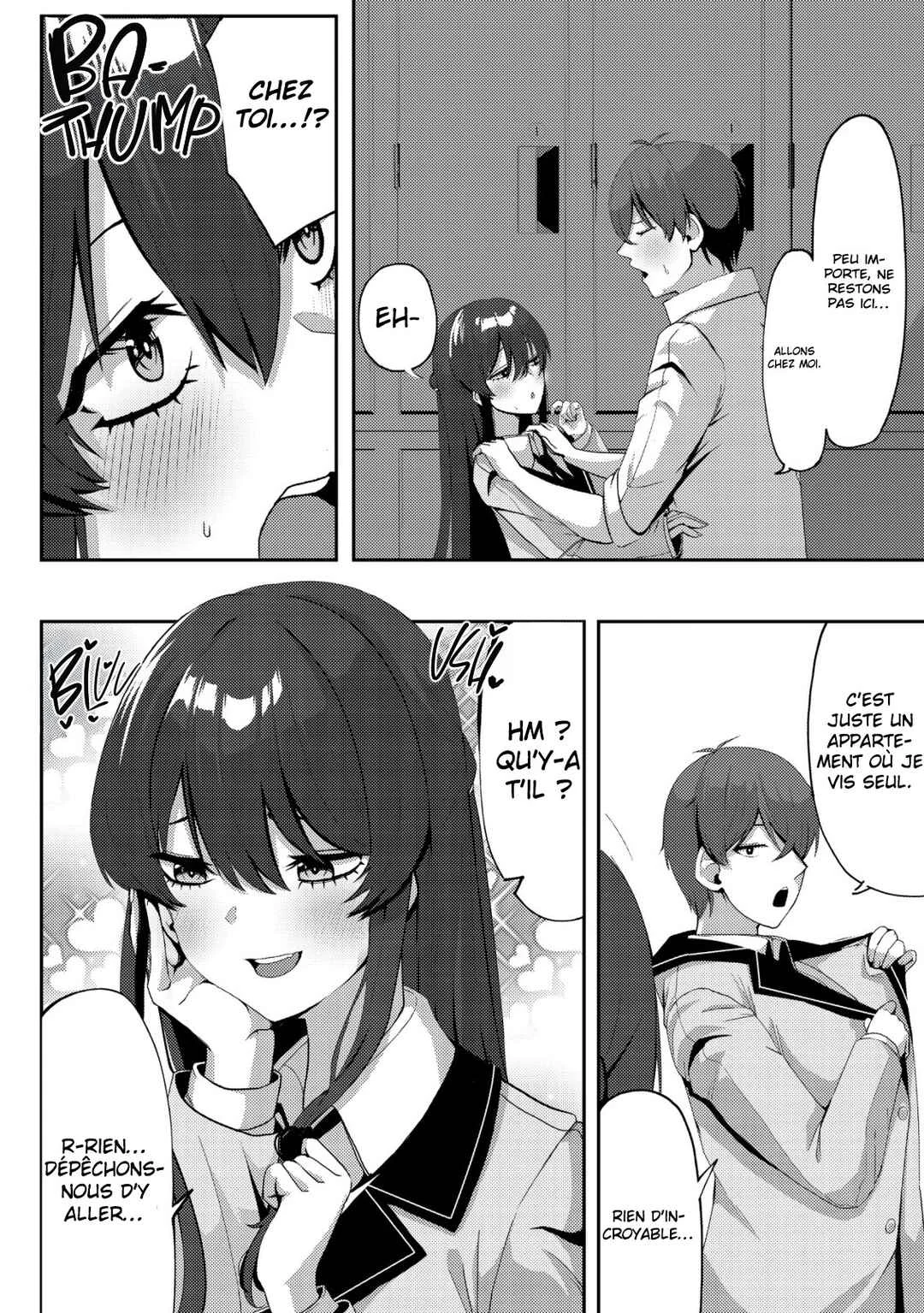 Kurokami Seiso no Reikoku Bishoujo wo Tasuketara, Ore to Futarikiri no Toki dake Dereru You ni Natta Ken Chapitre 2: Visite à domicile - Page 8