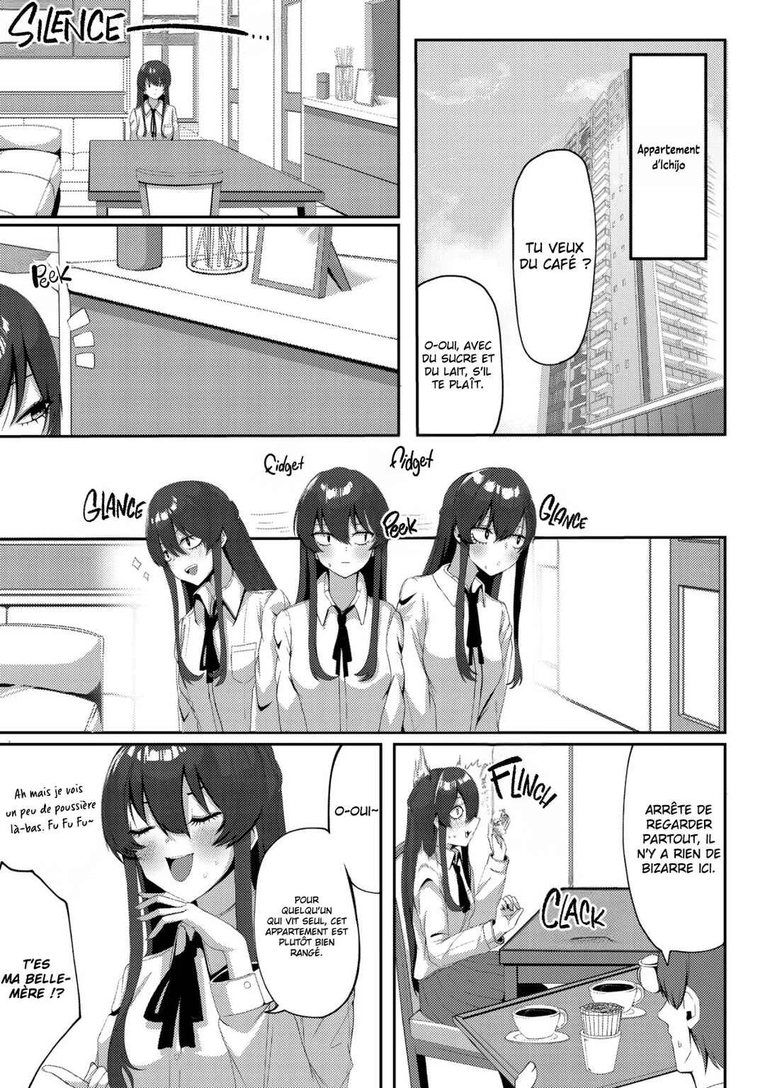 Kurokami Seiso no Reikoku Bishoujo wo Tasuketara, Ore to Futarikiri no Toki dake Dereru You ni Natta Ken Chapitre 2: Visite à domicile - Page 9