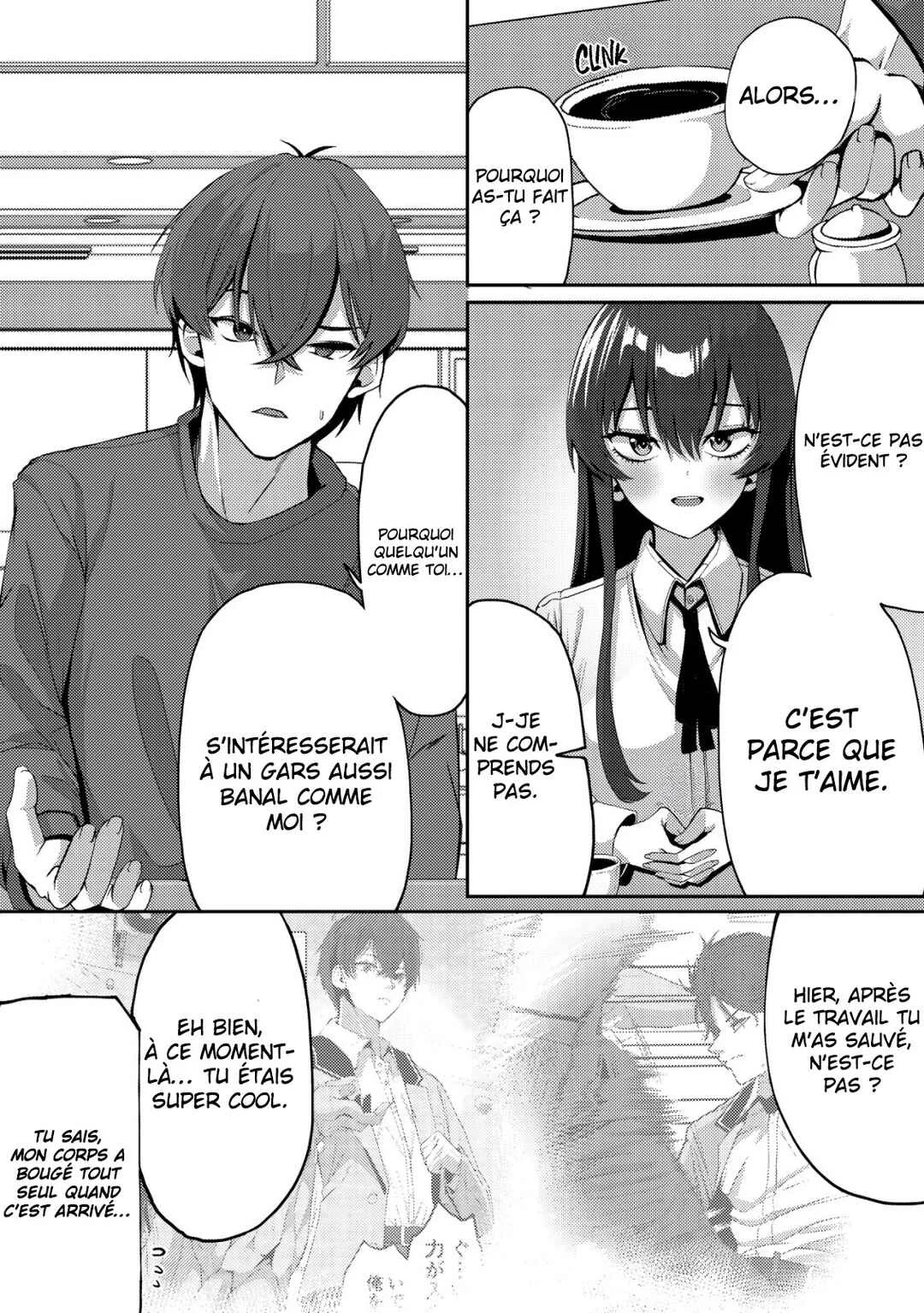 Kurokami Seiso no Reikoku Bishoujo wo Tasuketara, Ore to Futarikiri no Toki dake Dereru You ni Natta Ken Chapitre 2: Visite à domicile - Page 10