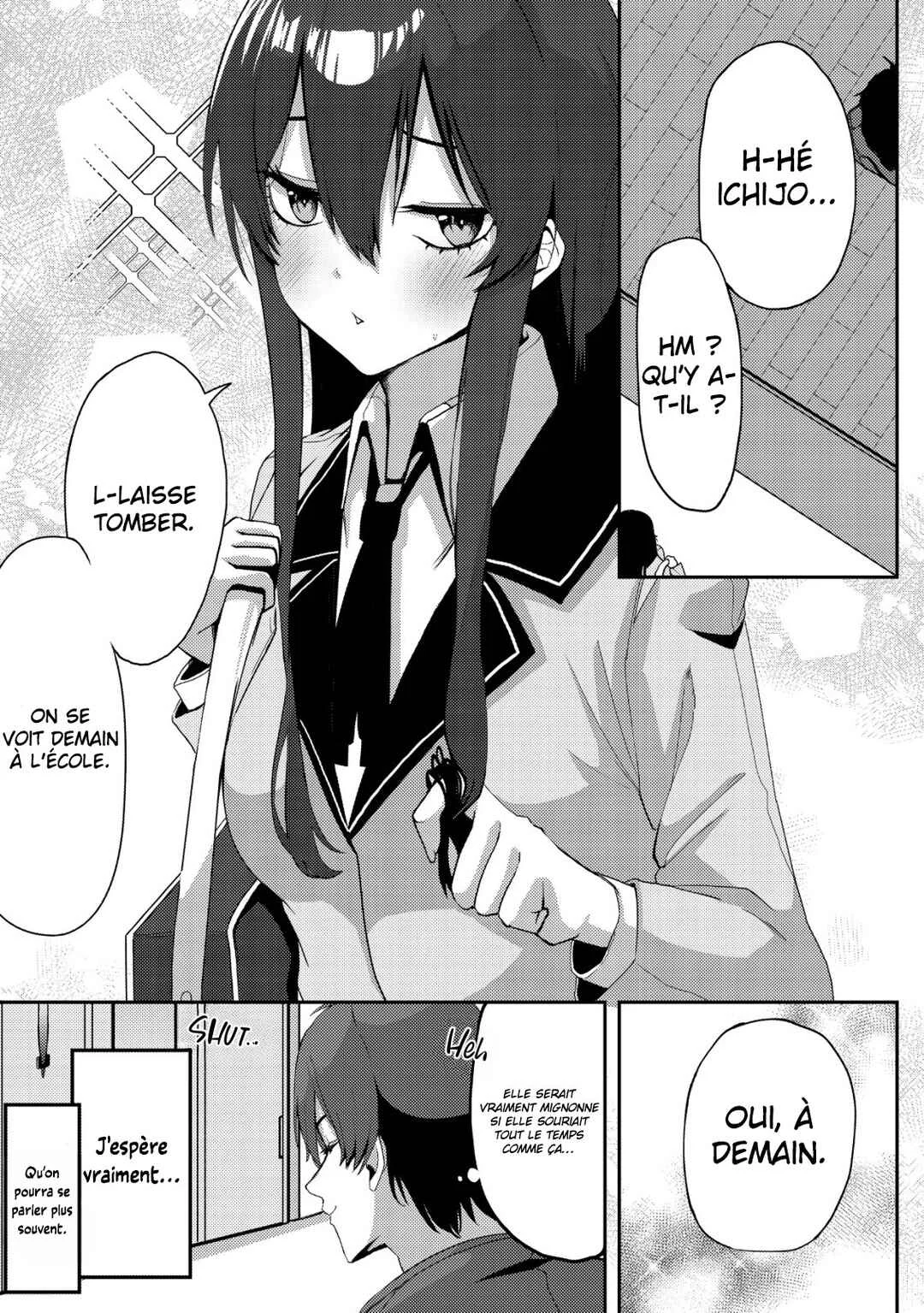 Kurokami Seiso no Reikoku Bishoujo wo Tasuketara, Ore to Futarikiri no Toki dake Dereru You ni Natta Ken Chapitre 2: Visite à domicile - Page 17