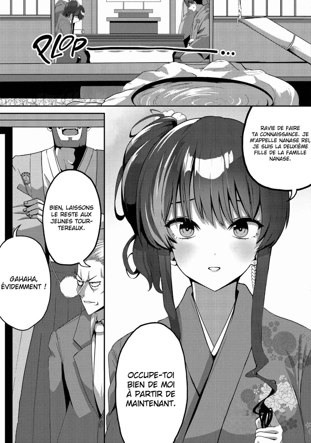 Kurokami Seiso no Reikoku Bishoujo wo Tasuketara, Ore to Futarikiri no Toki dake Dereru You ni Natta Ken Chapitre 3: Fiancée - Page 3