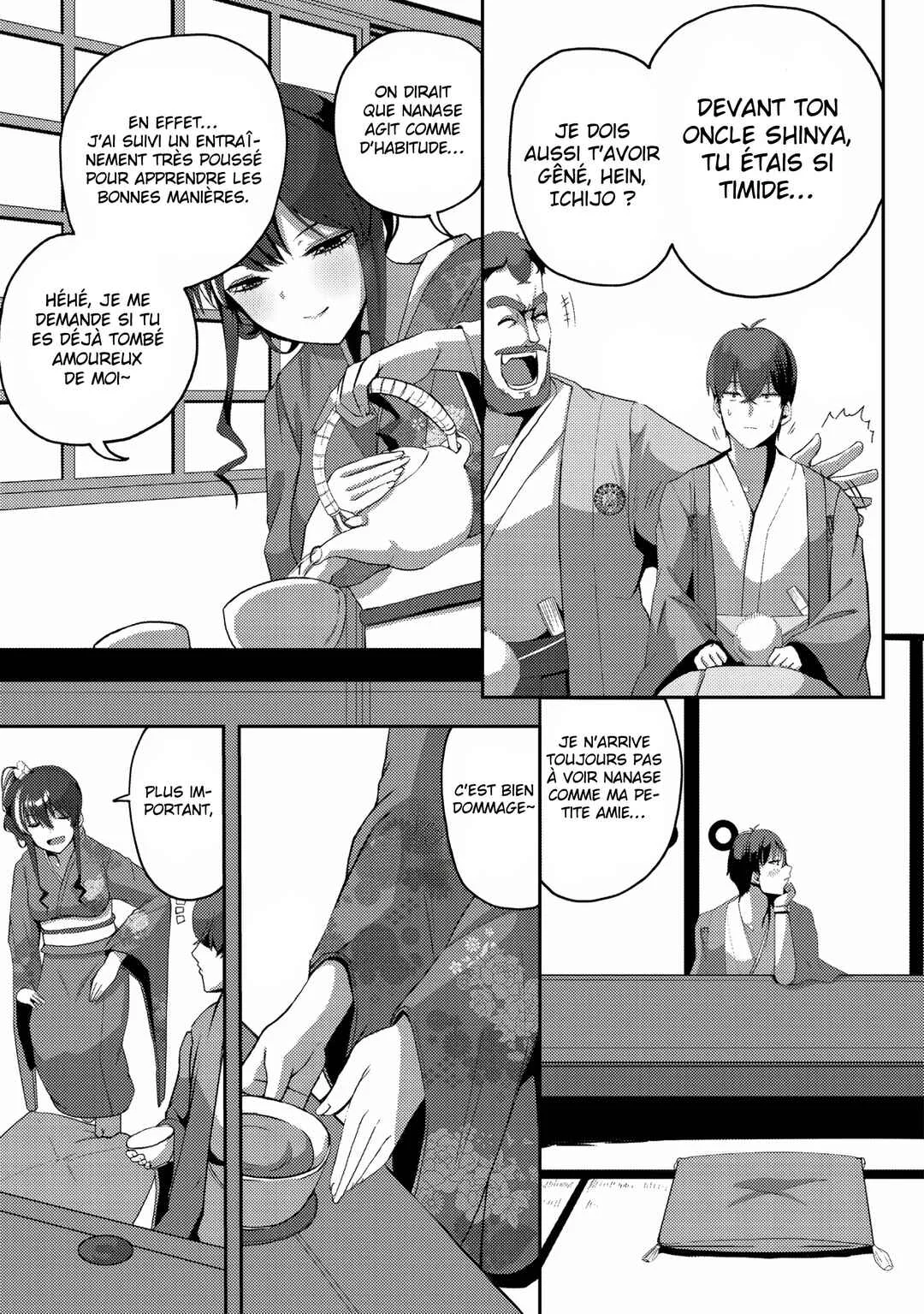 Kurokami Seiso no Reikoku Bishoujo wo Tasuketara, Ore to Futarikiri no Toki dake Dereru You ni Natta Ken Chapitre 3: Fiancée - Page 5