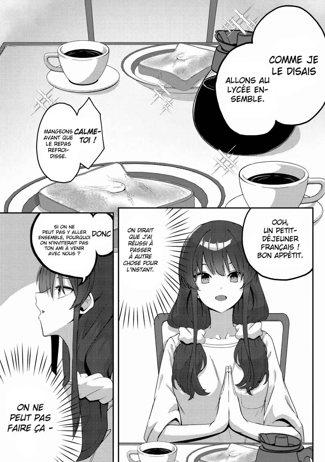 Kurokami Seiso no Reikoku Bishoujo wo Tasuketara, Ore to Futarikiri no Toki dake Dereru You ni Natta Ken Chapitre 4: La vie de lycéen - Page 4