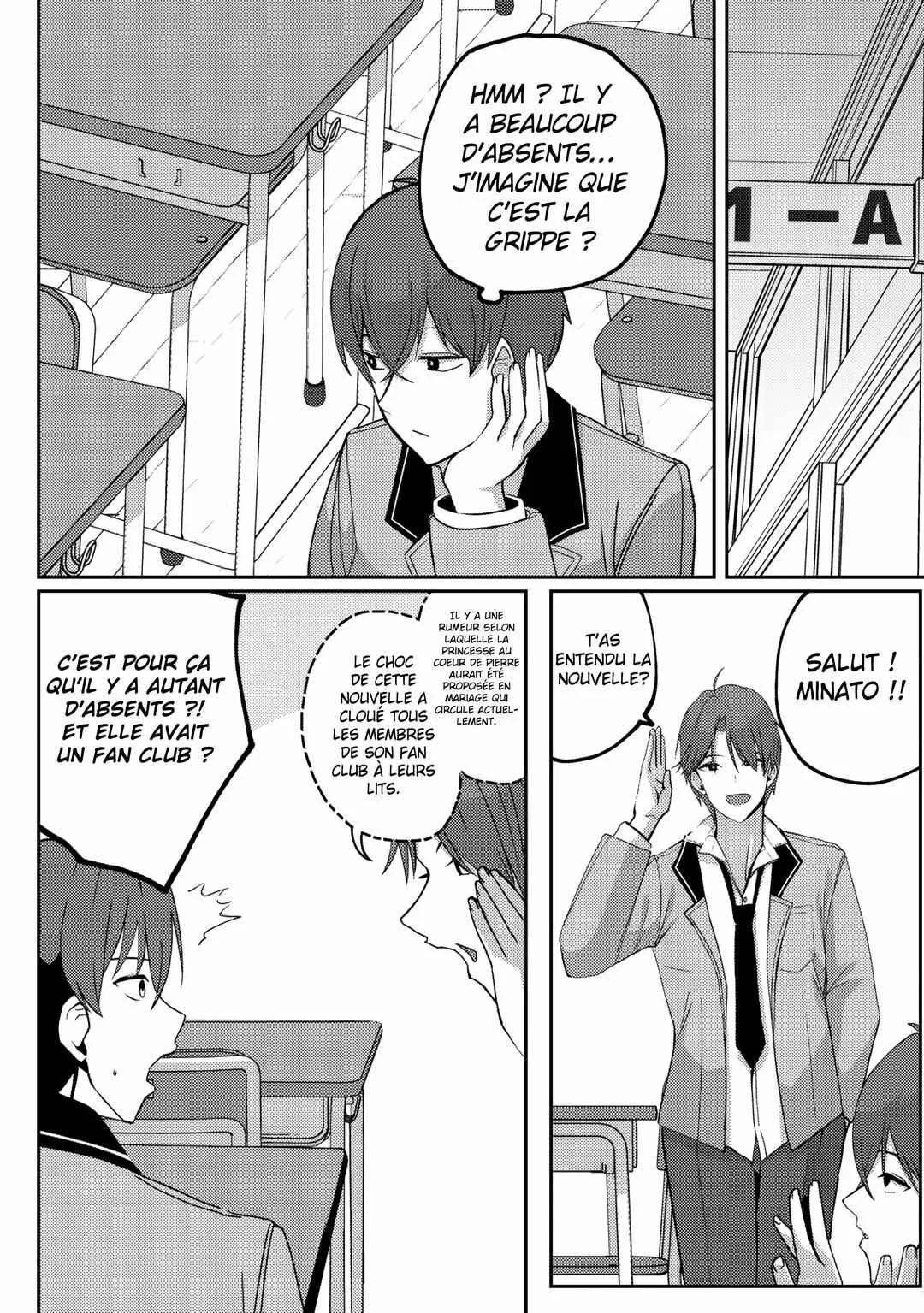 Kurokami Seiso no Reikoku Bishoujo wo Tasuketara, Ore to Futarikiri no Toki dake Dereru You ni Natta Ken Chapitre 4: La vie de lycéen - Page 9