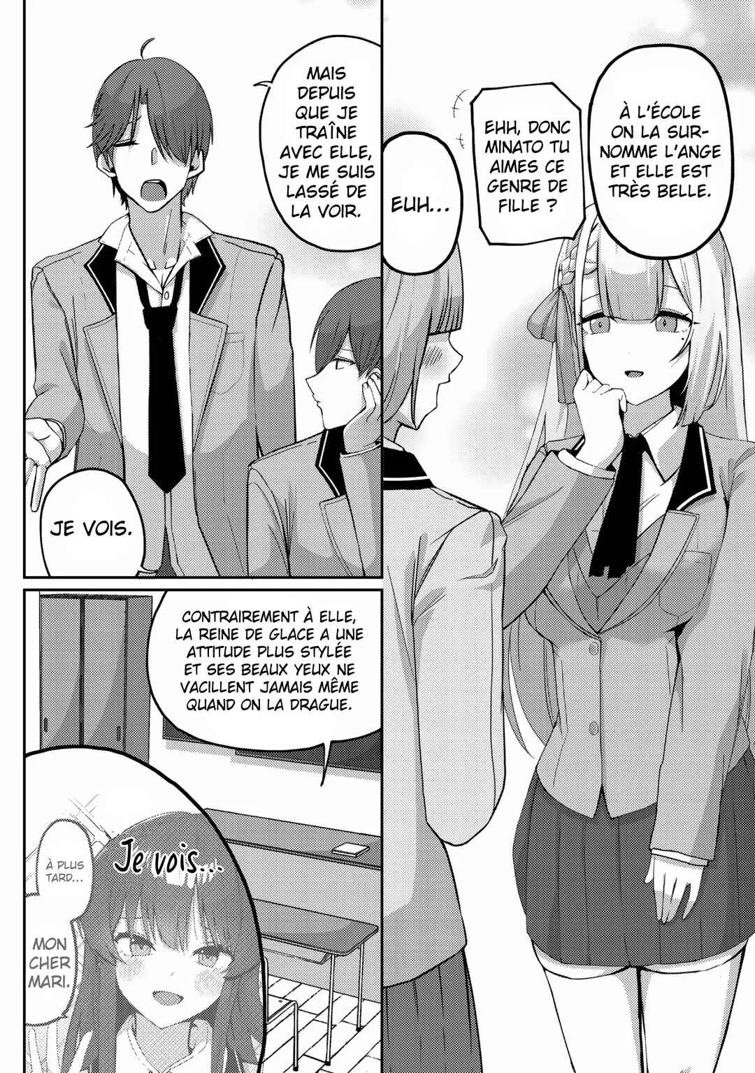 Kurokami Seiso no Reikoku Bishoujo wo Tasuketara, Ore to Futarikiri no Toki dake Dereru You ni Natta Ken Chapitre 4: La vie de lycéen - Page 11
