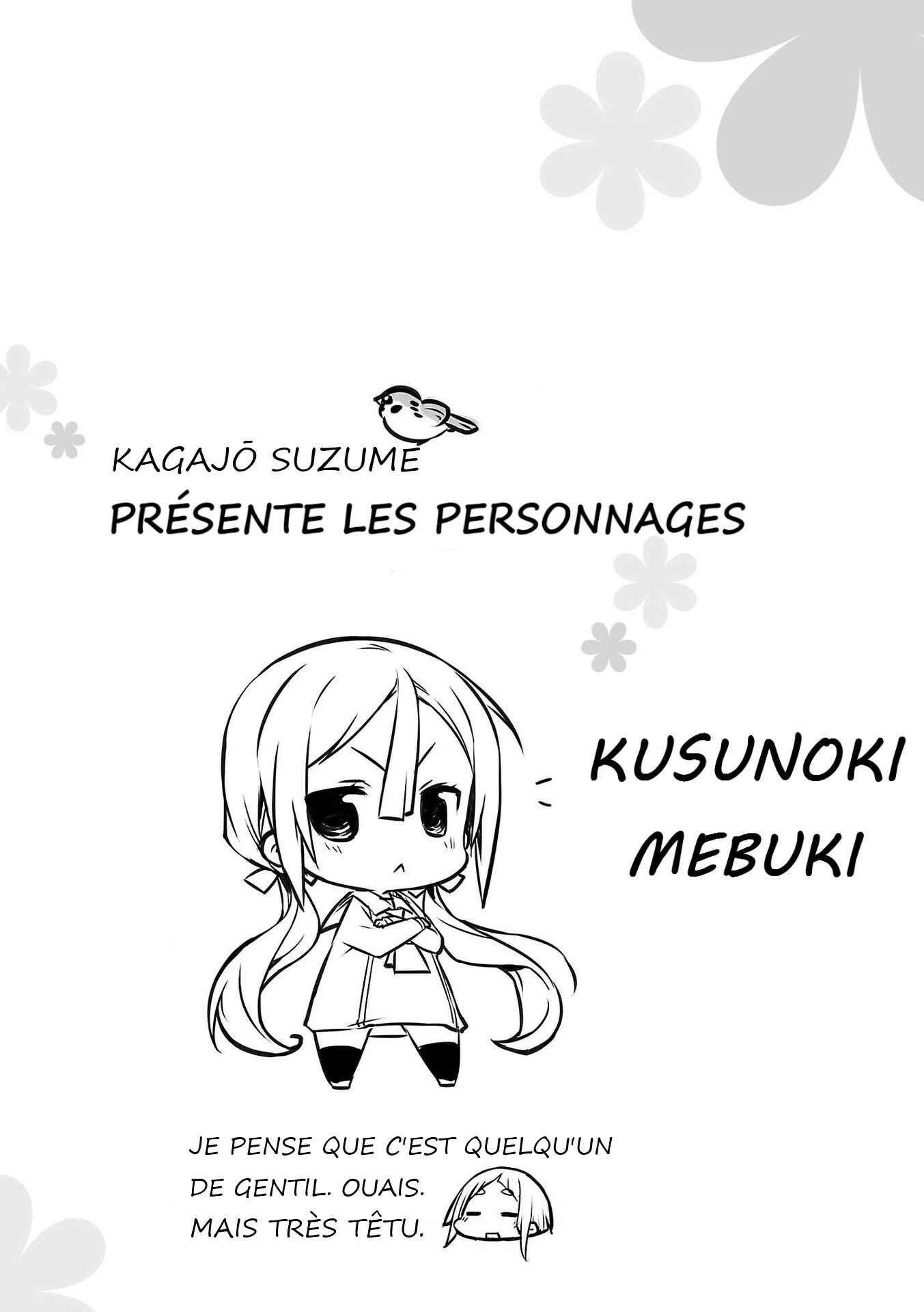 Kusunoki Mebuki Is Training Now! Chapitre 1: Mebuki et les châteaux de Takamatsu - Page 4