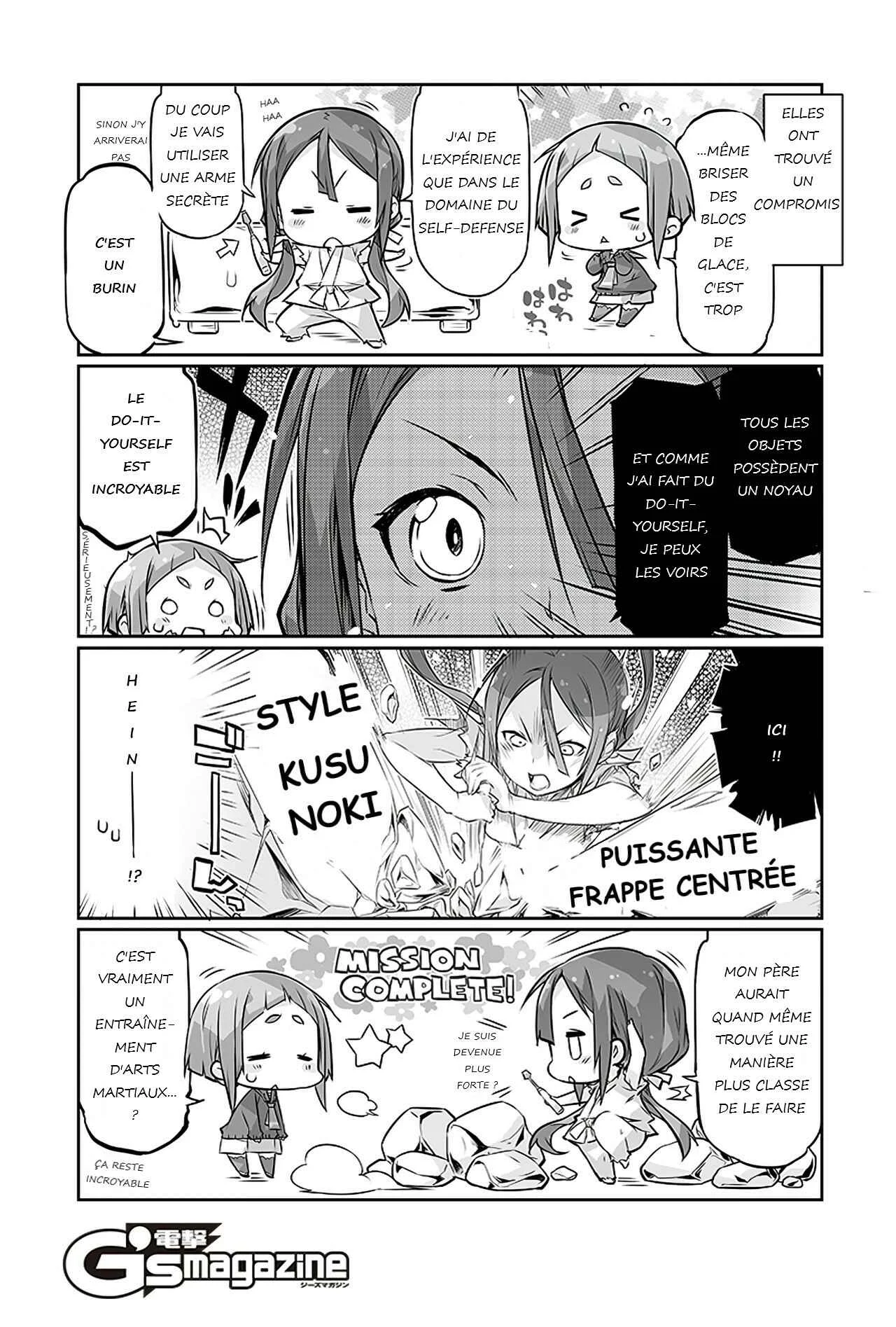 Kusunoki Mebuki Is Training Now! Chapitre 2: Mebuki et le Do-It-Yourself - Page 3