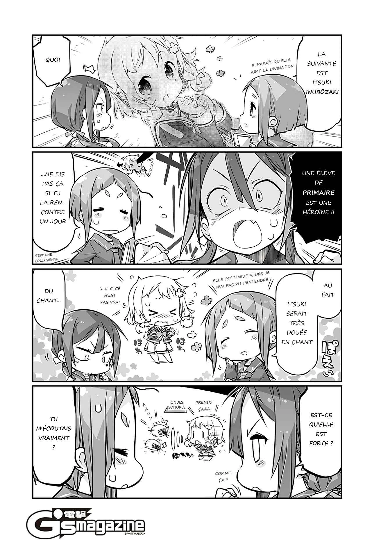 Kusunoki Mebuki Is Training Now! Chapitre 3: Mebuki et le concours de chant - Page 1