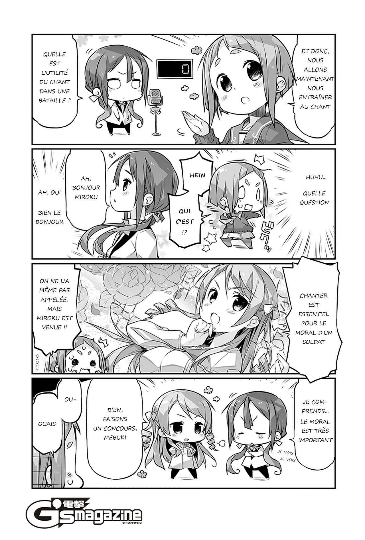Kusunoki Mebuki Is Training Now! Chapitre 3: Mebuki et le concours de chant - Page 2