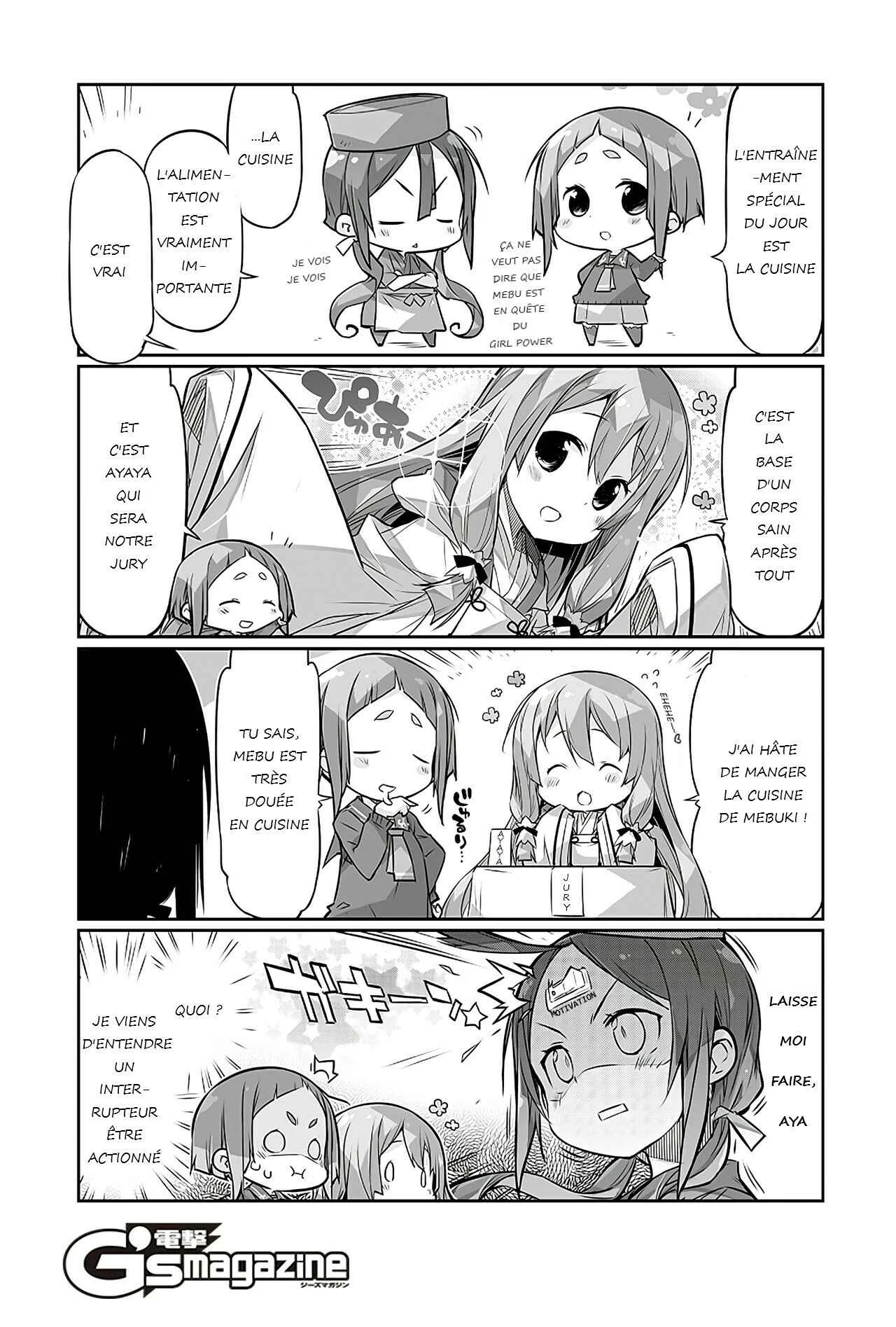 Kusunoki Mebuki Is Training Now! Chapitre 4: Mebuki et le bouton de motivation - Page 2