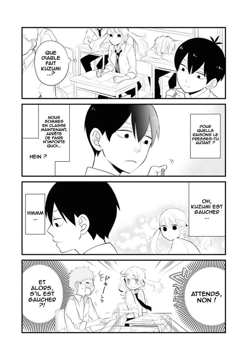 Kuzumi-kun, Can't You Read the Room? Chapitre 0.1:  Un type ennuyeux qui est dans ma ligne de mire - Page 3