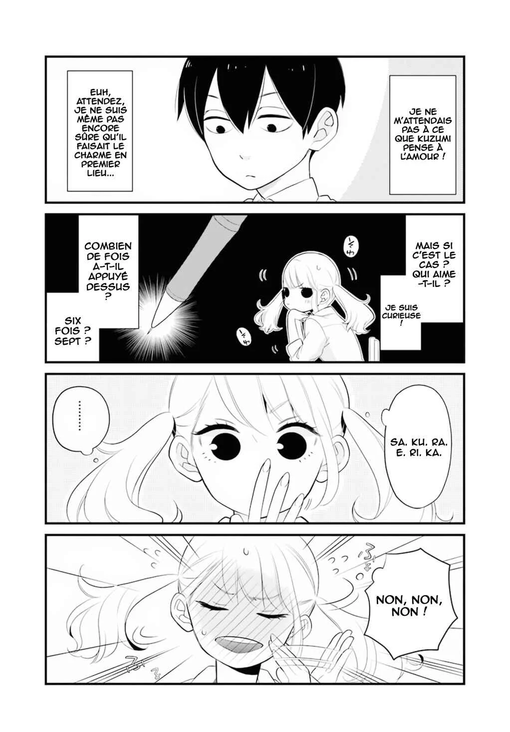 Kuzumi-kun, Can't You Read the Room? Chapitre 0.1:  Un type ennuyeux qui est dans ma ligne de mire - Page 8