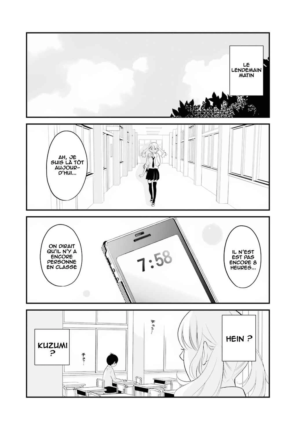 Kuzumi-kun, Can't You Read the Room? Chapitre 0.1:  Un type ennuyeux qui est dans ma ligne de mire - Page 14