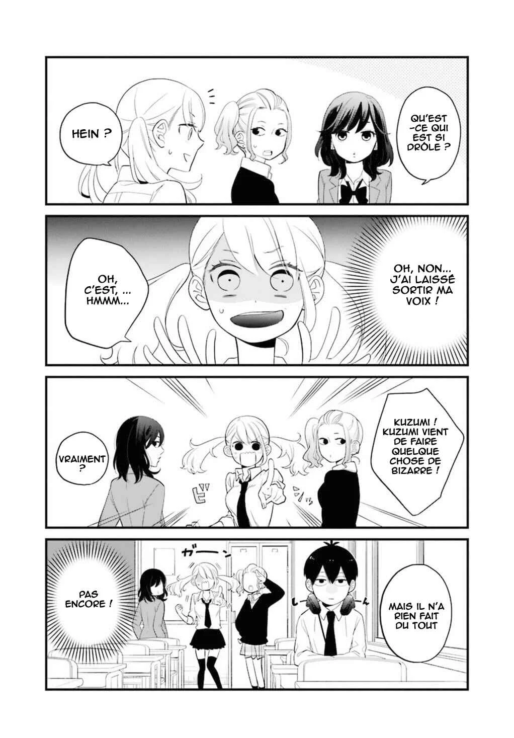 Kuzumi-kun, Can't You Read the Room? Chapitre 0.5: Ton sourire - Page 5