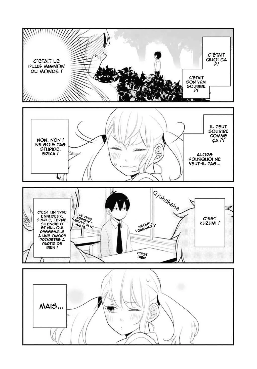 Kuzumi-kun, Can't You Read the Room? Chapitre 0.5: Ton sourire - Page 16