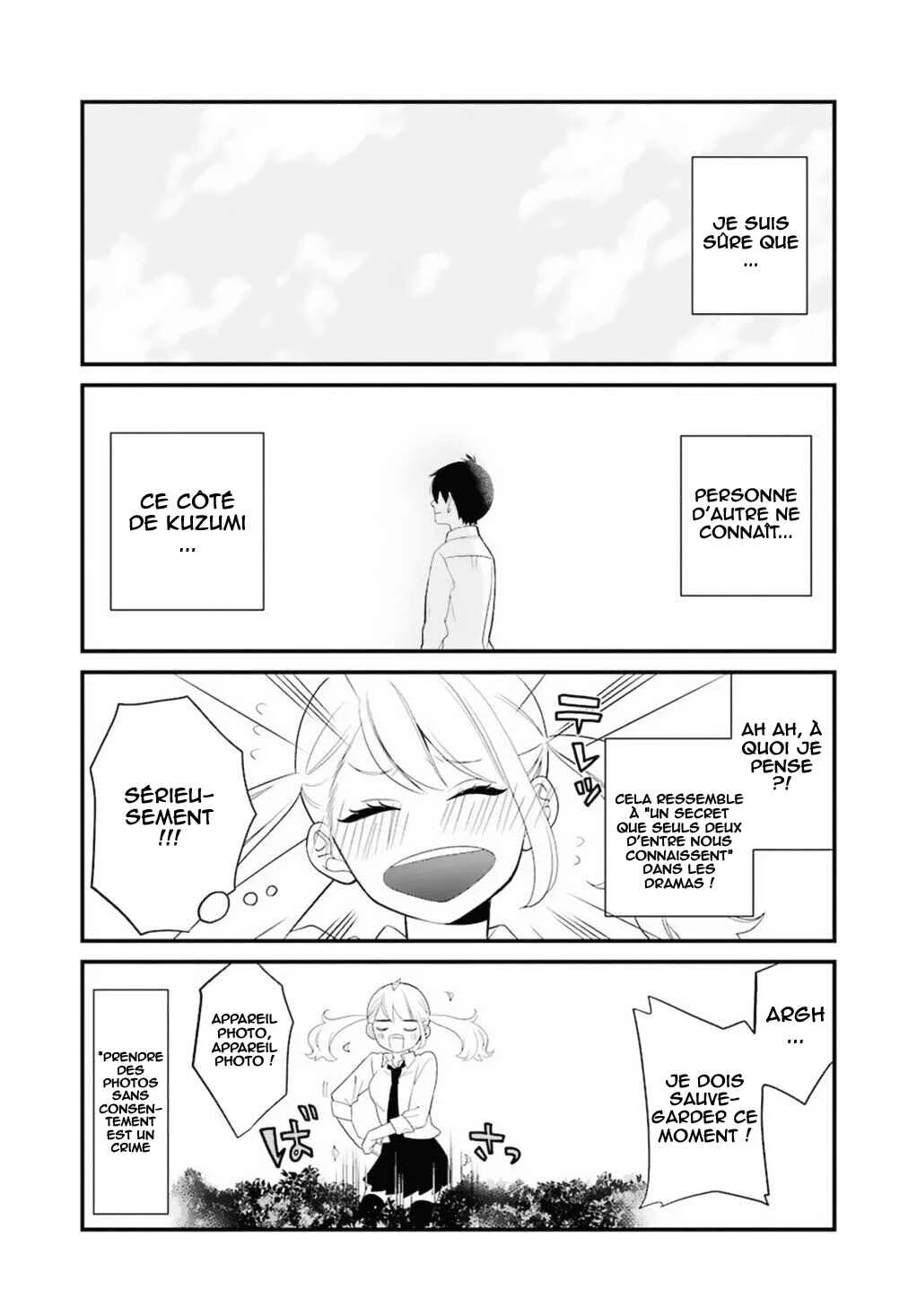 Kuzumi-kun, Can't You Read the Room? Chapitre 0.5: Ton sourire - Page 17