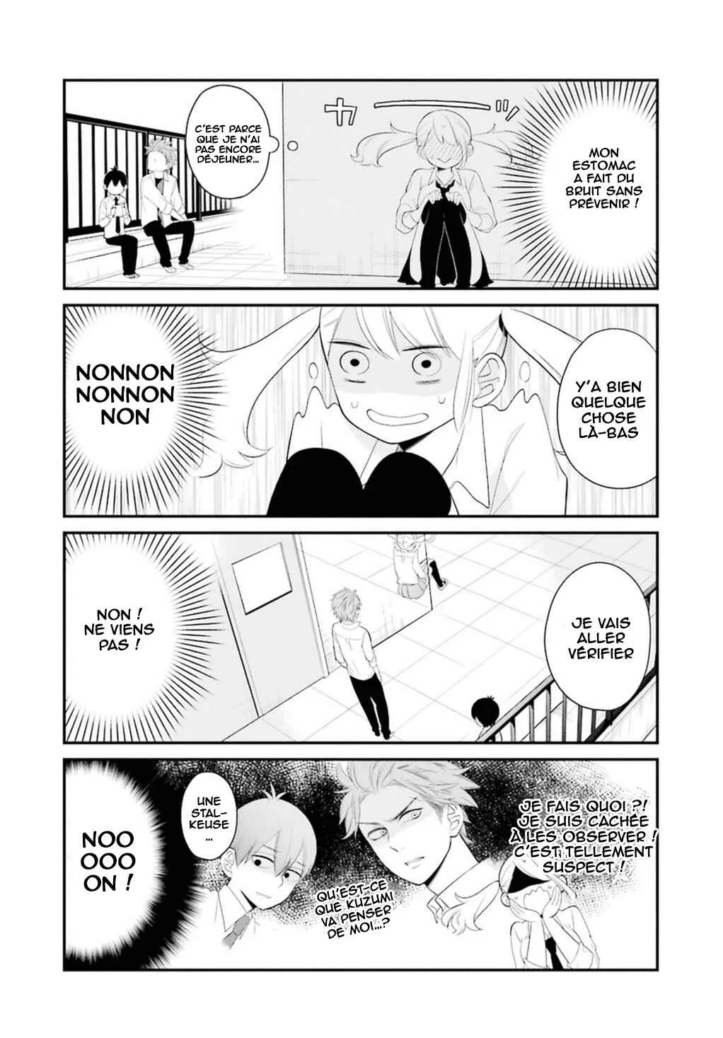 Kuzumi-kun, Can't You Read the Room? Chapitre 0.9: Haruna-kun , le délinquant - Page 13