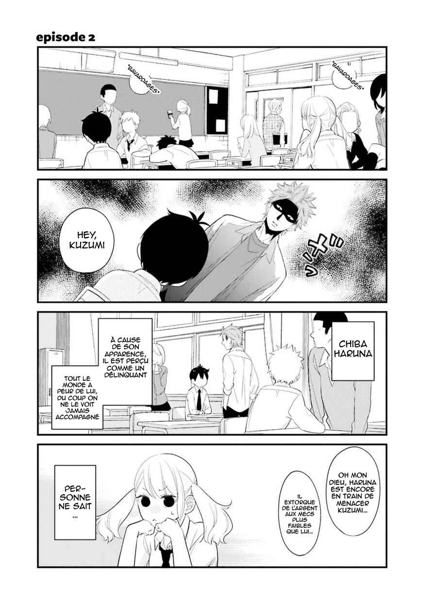 Kuzumi-kun, Can't You Read the Room? Chapitre 2: Kuzumi & Haruna - Page 1