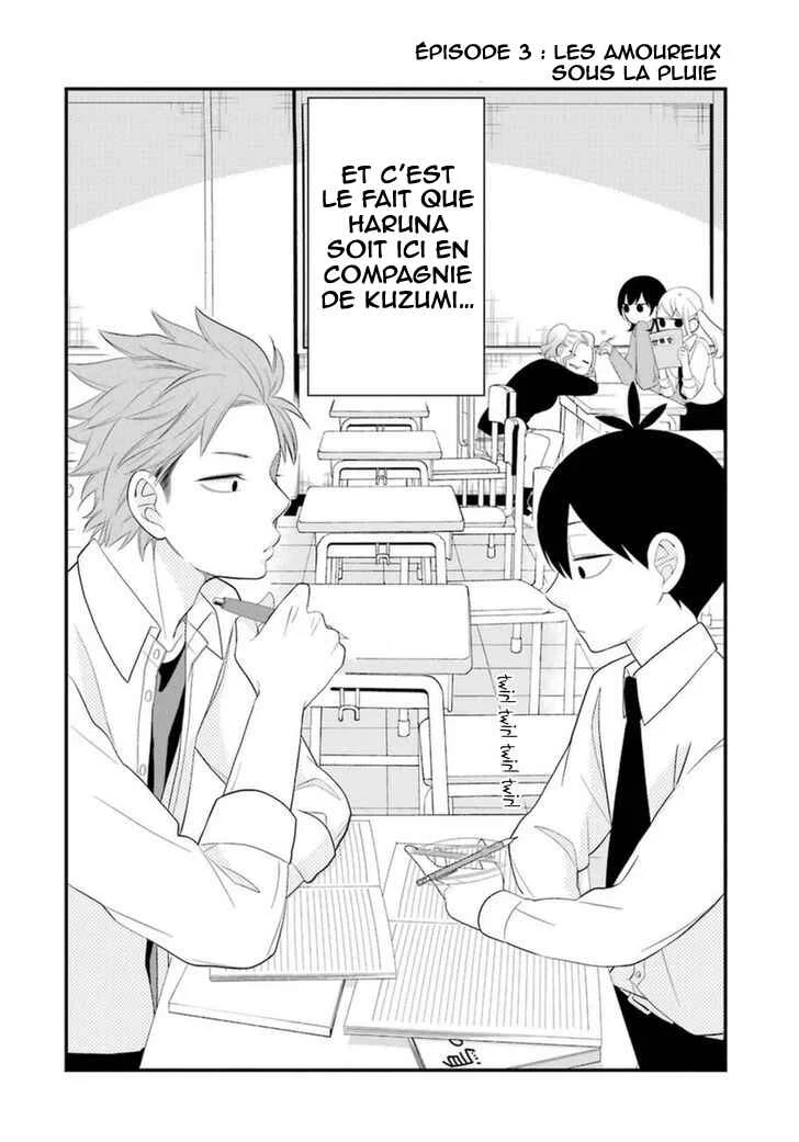Kuzumi-kun, Can't You Read the Room? Chapitre 3: Les amoureux sous la pluie - Page 2
