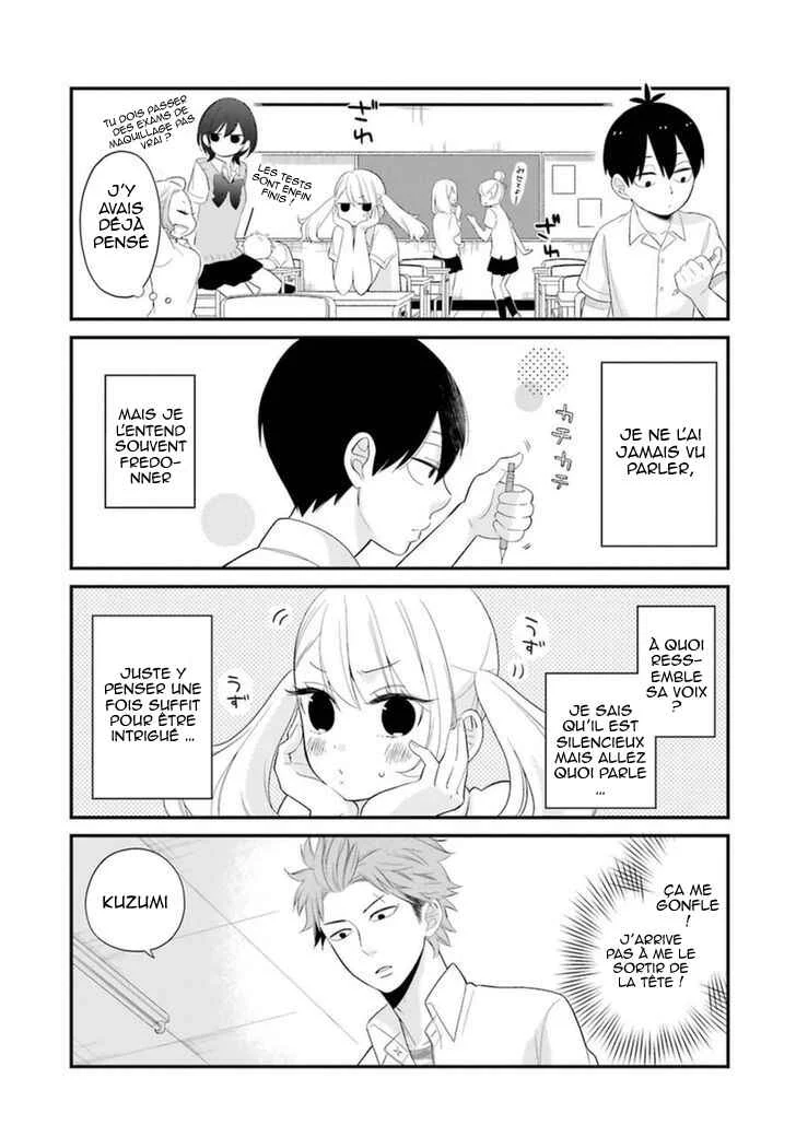 Kuzumi-kun, Can't You Read the Room? Chapitre 4: Je veux à tout pris entendre sa voix - Page 3