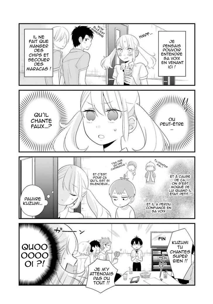 Kuzumi-kun, Can't You Read the Room? Chapitre 4: Je veux à tout pris entendre sa voix - Page 11