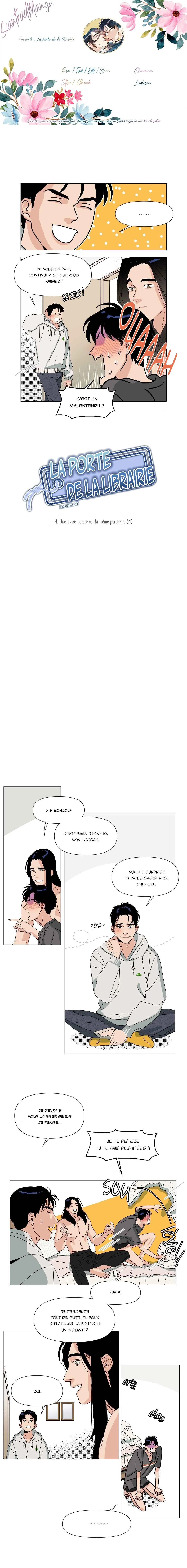 La porte de la librairie Chapitre 4 - Page 1