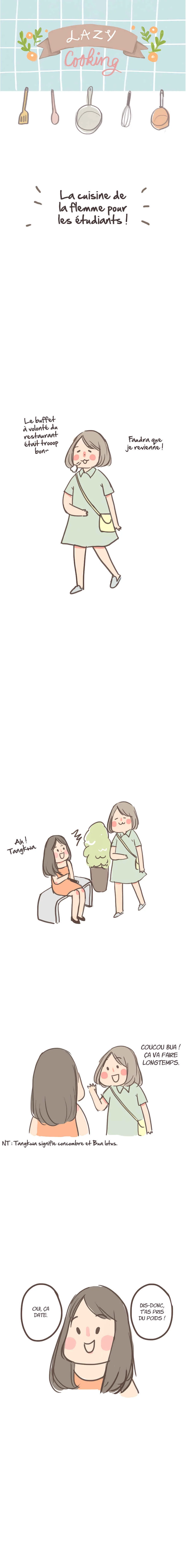 Lazy Cooking Chapitre 5: Rouleau de printemps au poulet - Page 1