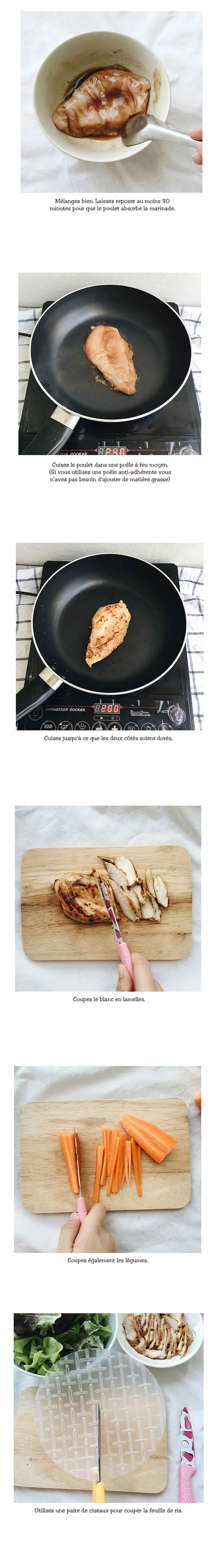 Lazy Cooking Chapitre 5: Rouleau de printemps au poulet - Page 4