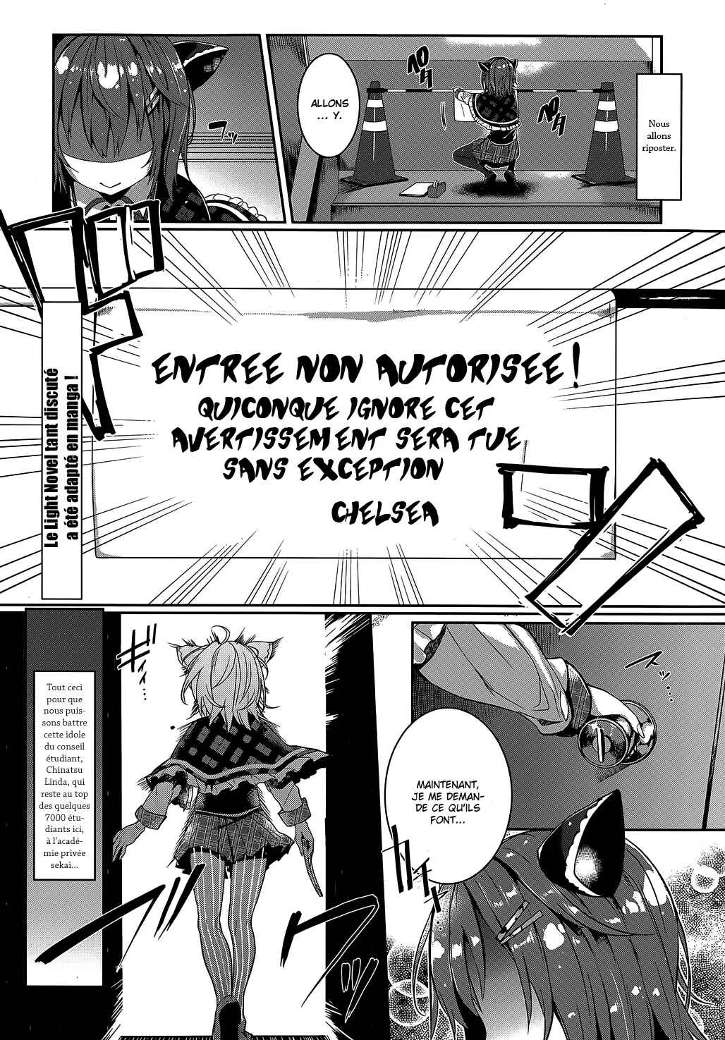 Life Alive! - Kimi to Hajimeru Gakuen Sousenkyo Chapitre 0 - Page 4