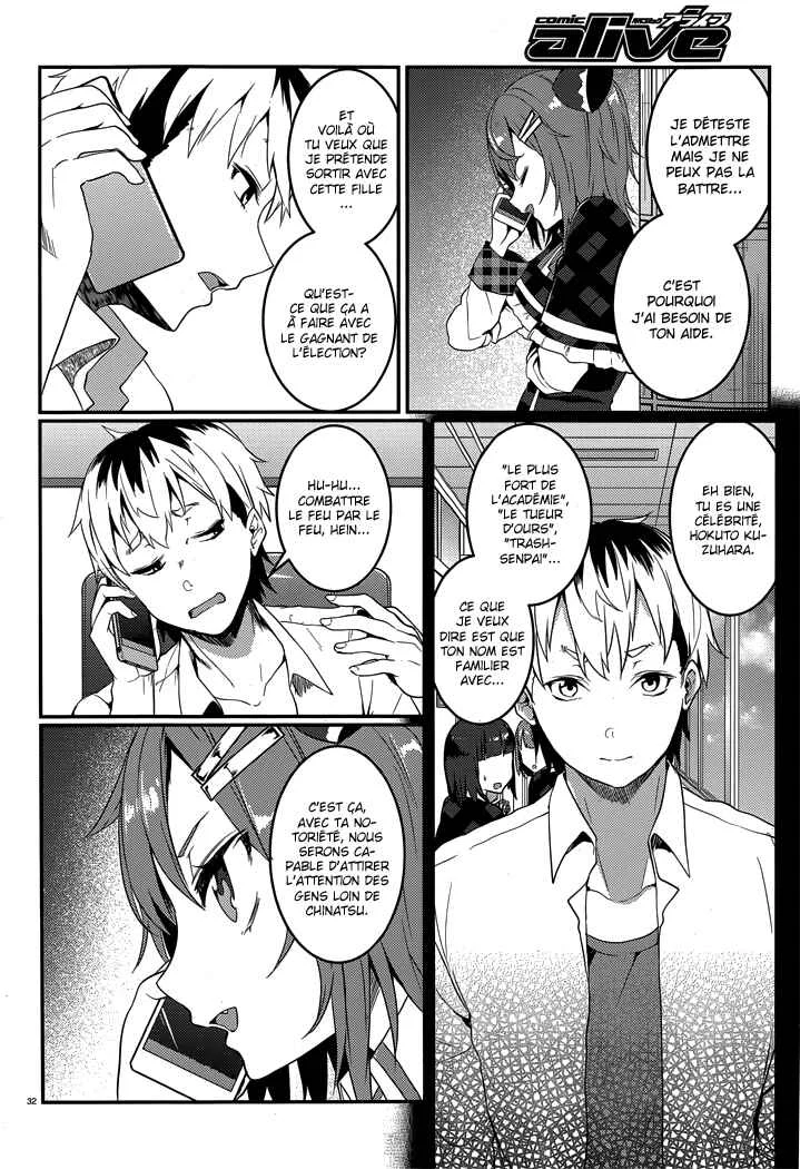 Life Alive! - Kimi to Hajimeru Gakuen Sousenkyo Chapitre 1 - Page 33