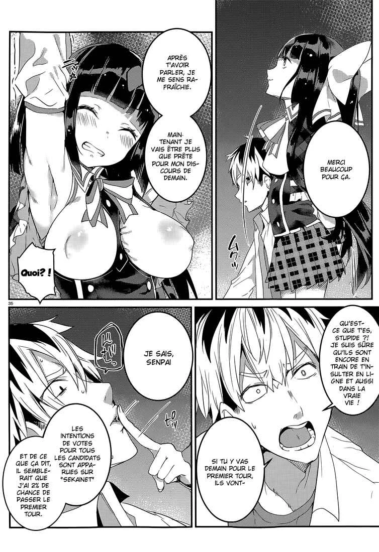 Life Alive! - Kimi to Hajimeru Gakuen Sousenkyo Chapitre 4 - Page 36