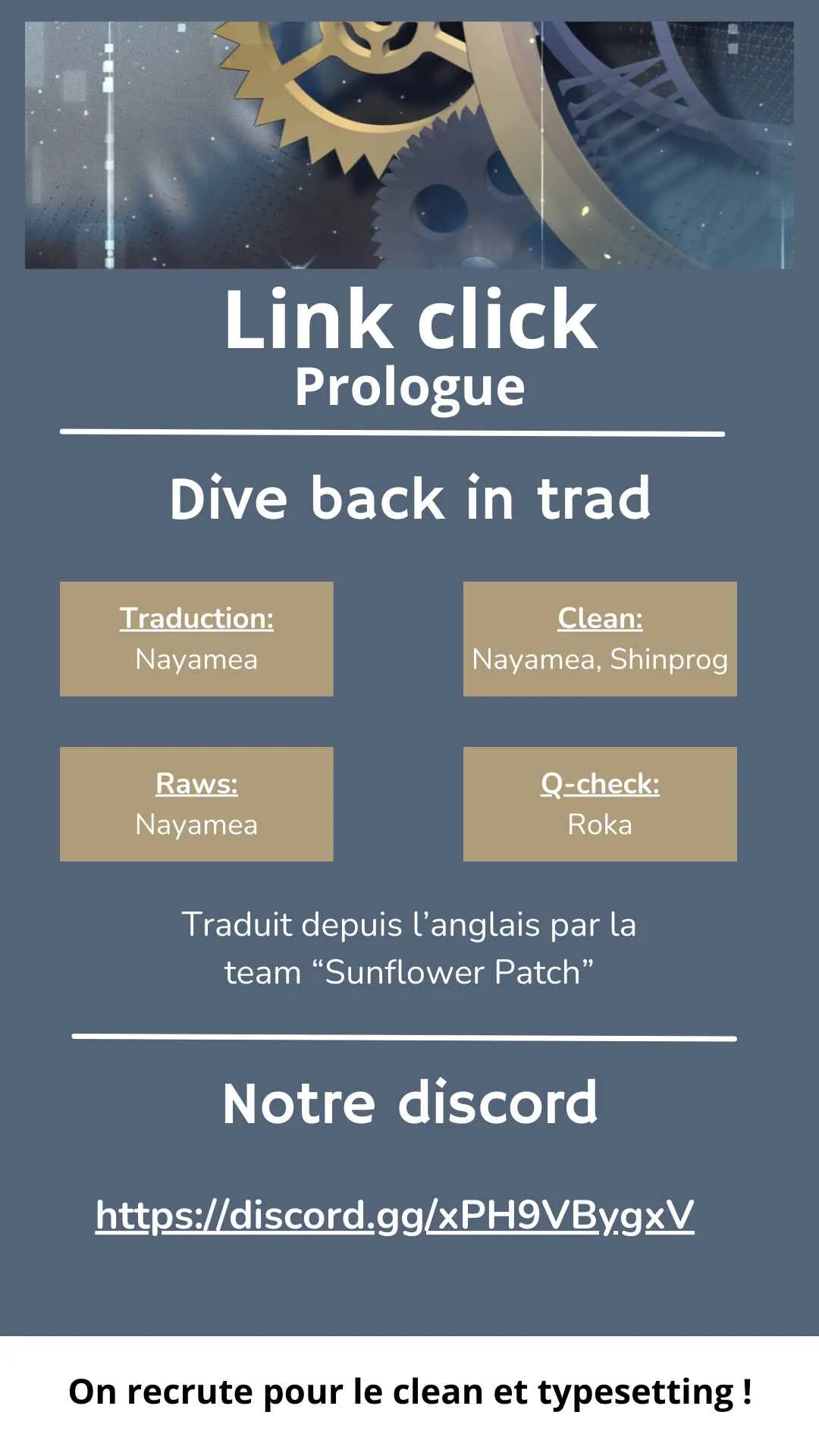 Link Click Chapitre 0: Prologue: Passé ou futur, rien ne doit bouger - Page 5