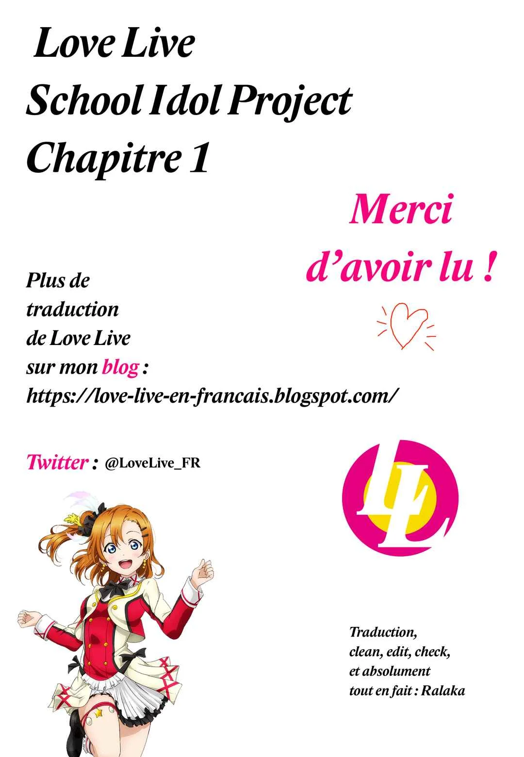Love Live! - School Idol Project Chapitre 1 - Page 34