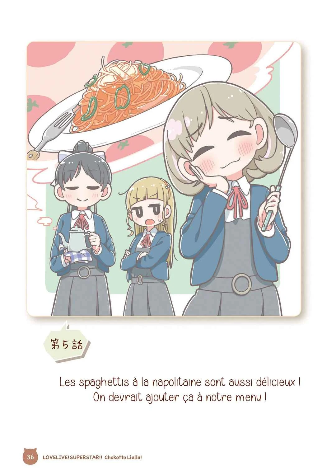 Love Live! Superstar!! Chokotto Liella Chapitre 3: Ouverture du wagon-café Liella - Page 6