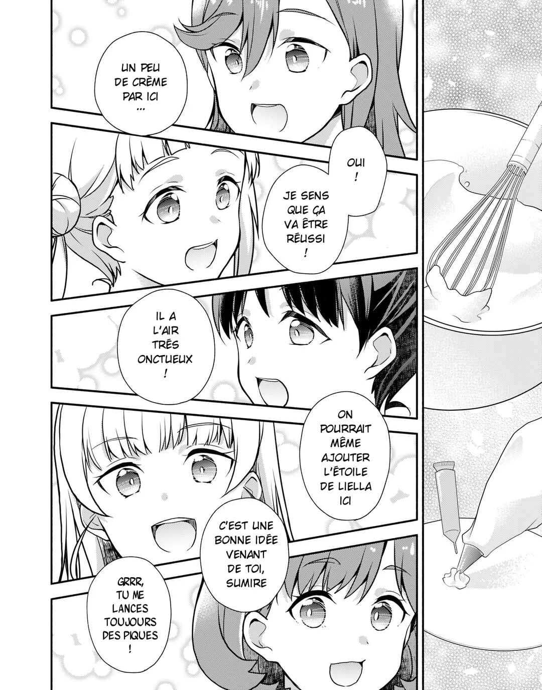Love Live! Superstar!! Liella! Kila2 Life Comic Chapitre 4: Un nouveau menu pour le café ? - Page 8