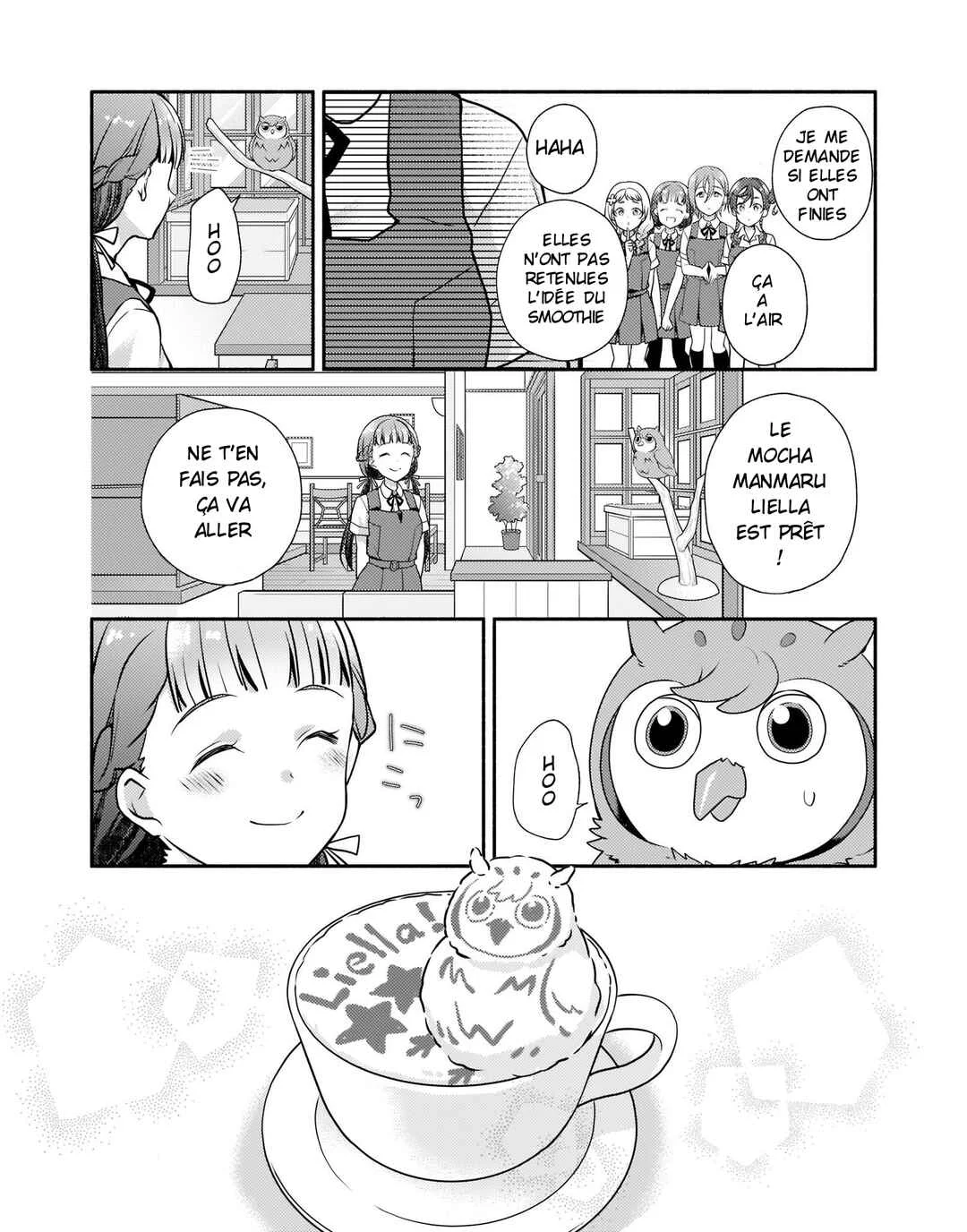 Love Live! Superstar!! Liella! Kila2 Life Comic Chapitre 4: Un nouveau menu pour le café ? - Page 9