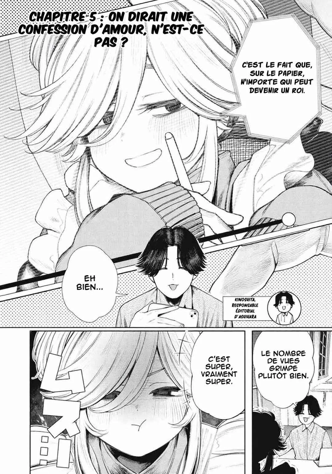 Mada Kimi o Miageteru Chapitre 5: On dirait une confession d'amour, n'est-ce pas ? - Page 3